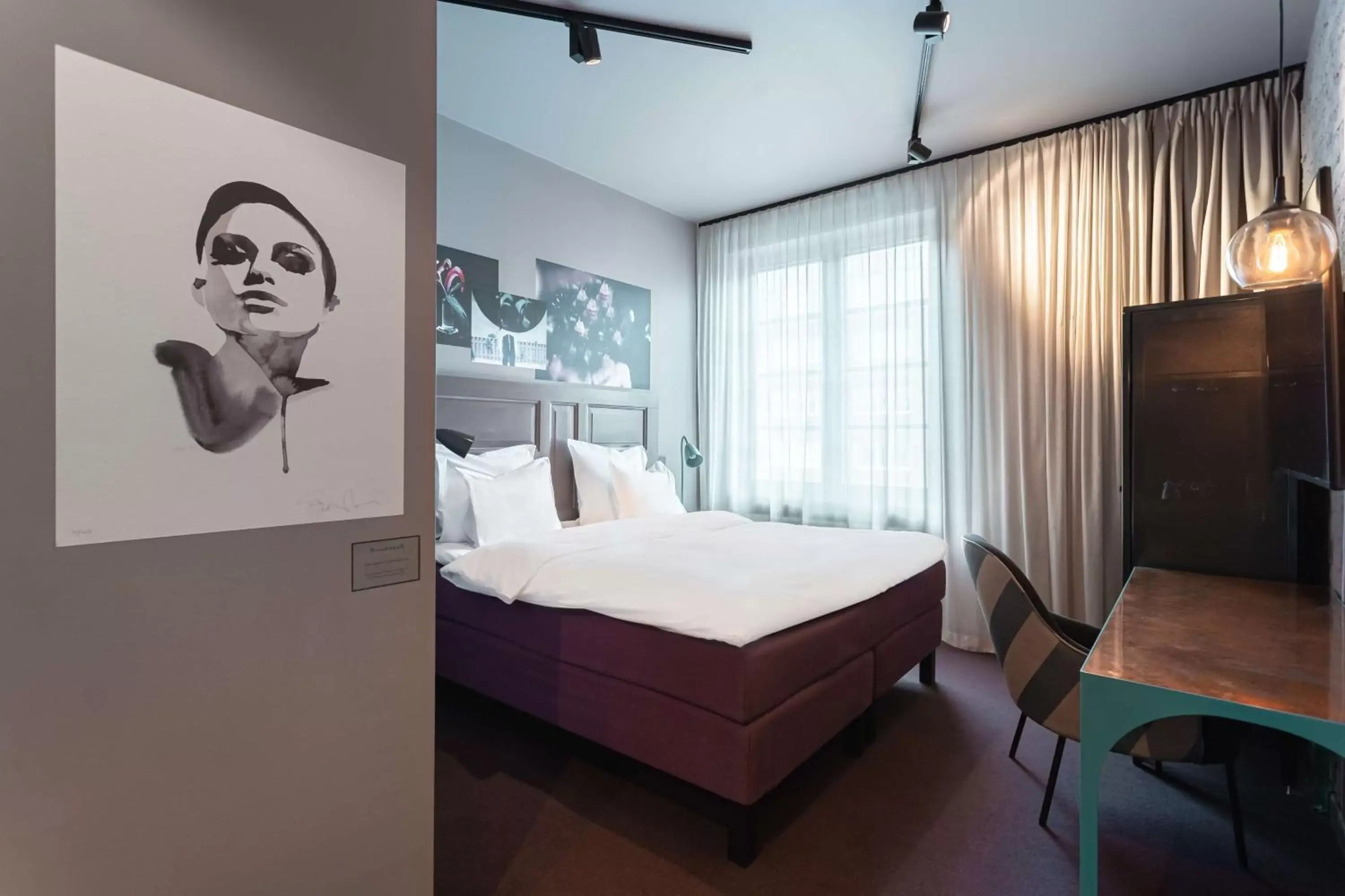 Bedroom, Bed in Story Hotel Signalfabriken, part of JdV by Hyatt