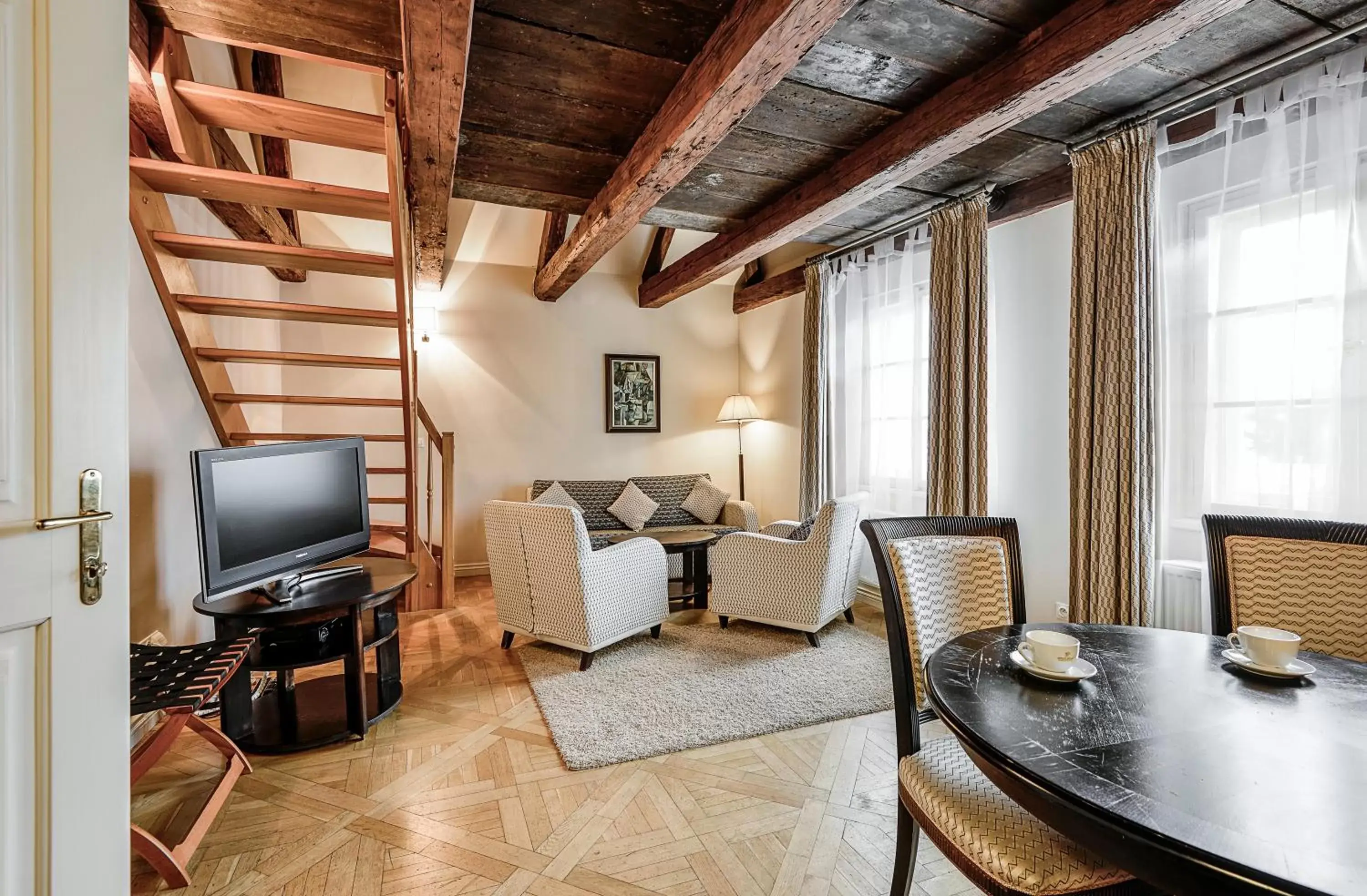 Living room, Seating Area in Hotel Residence Bijou de Prague