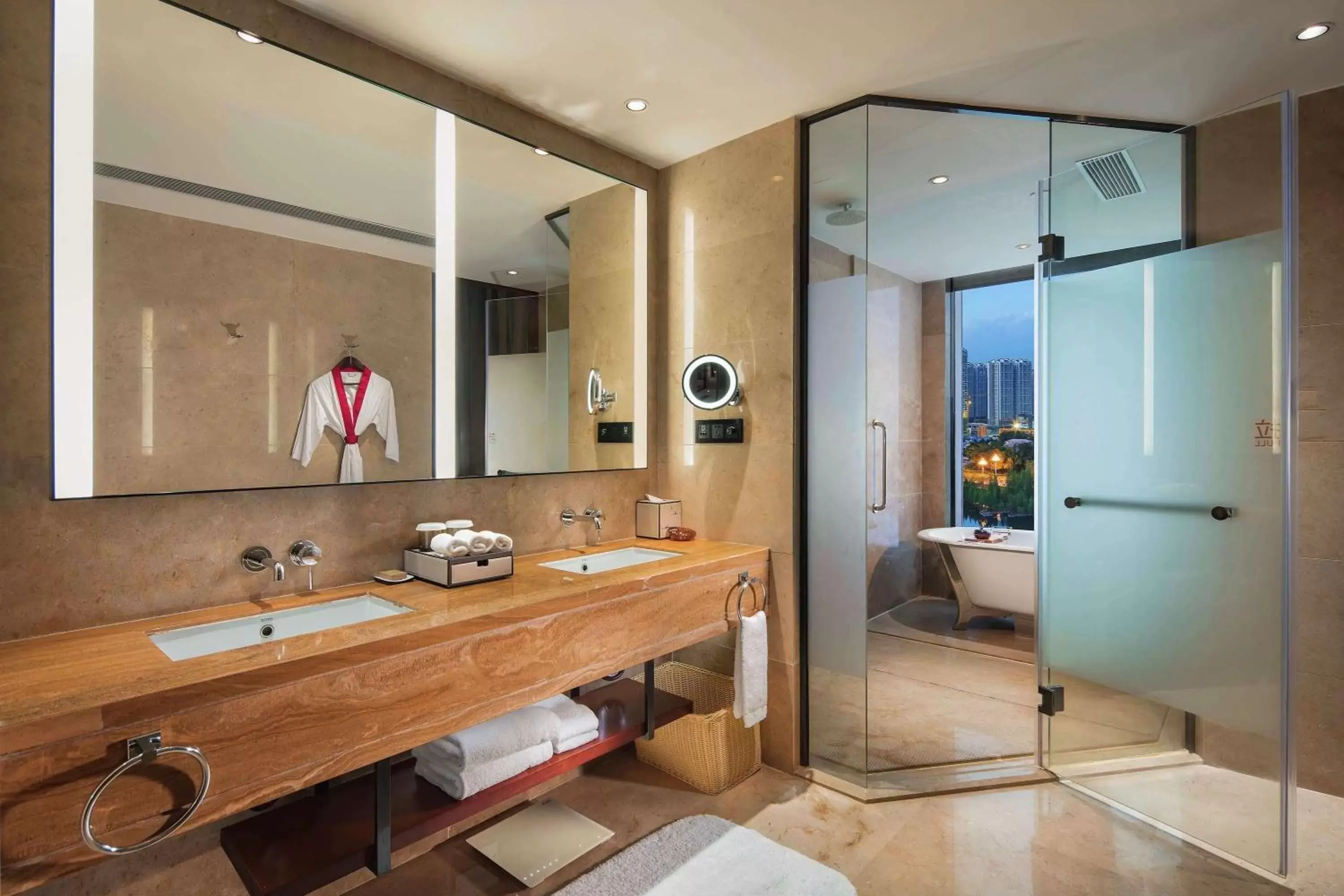 Bathroom in DoubleTree by Hilton Hotel Guangzhou - Science City