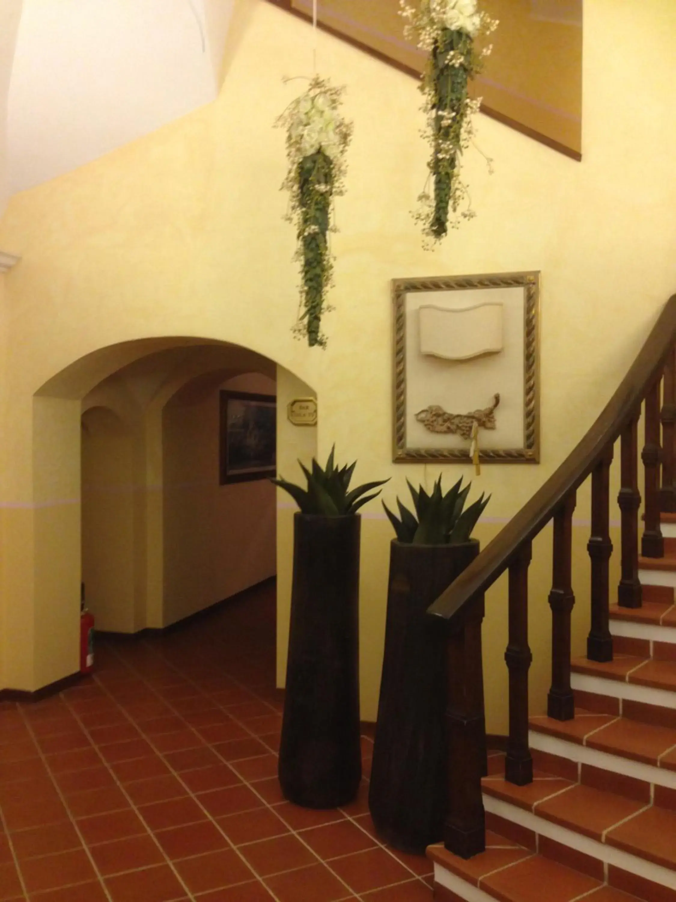 Lobby or reception in Hotel Filippeschi