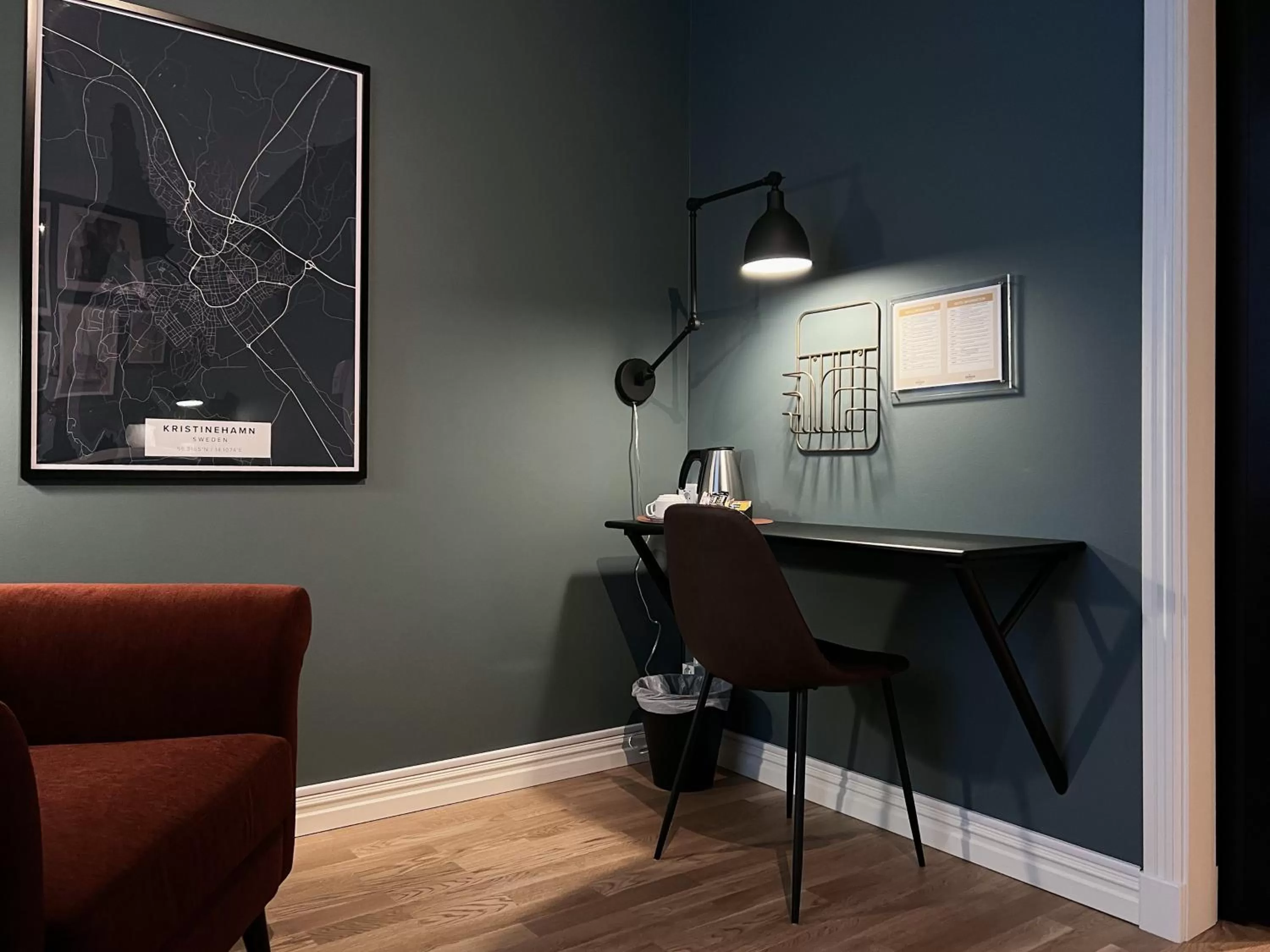 Seating area in Stadshotellet Kristinehamn