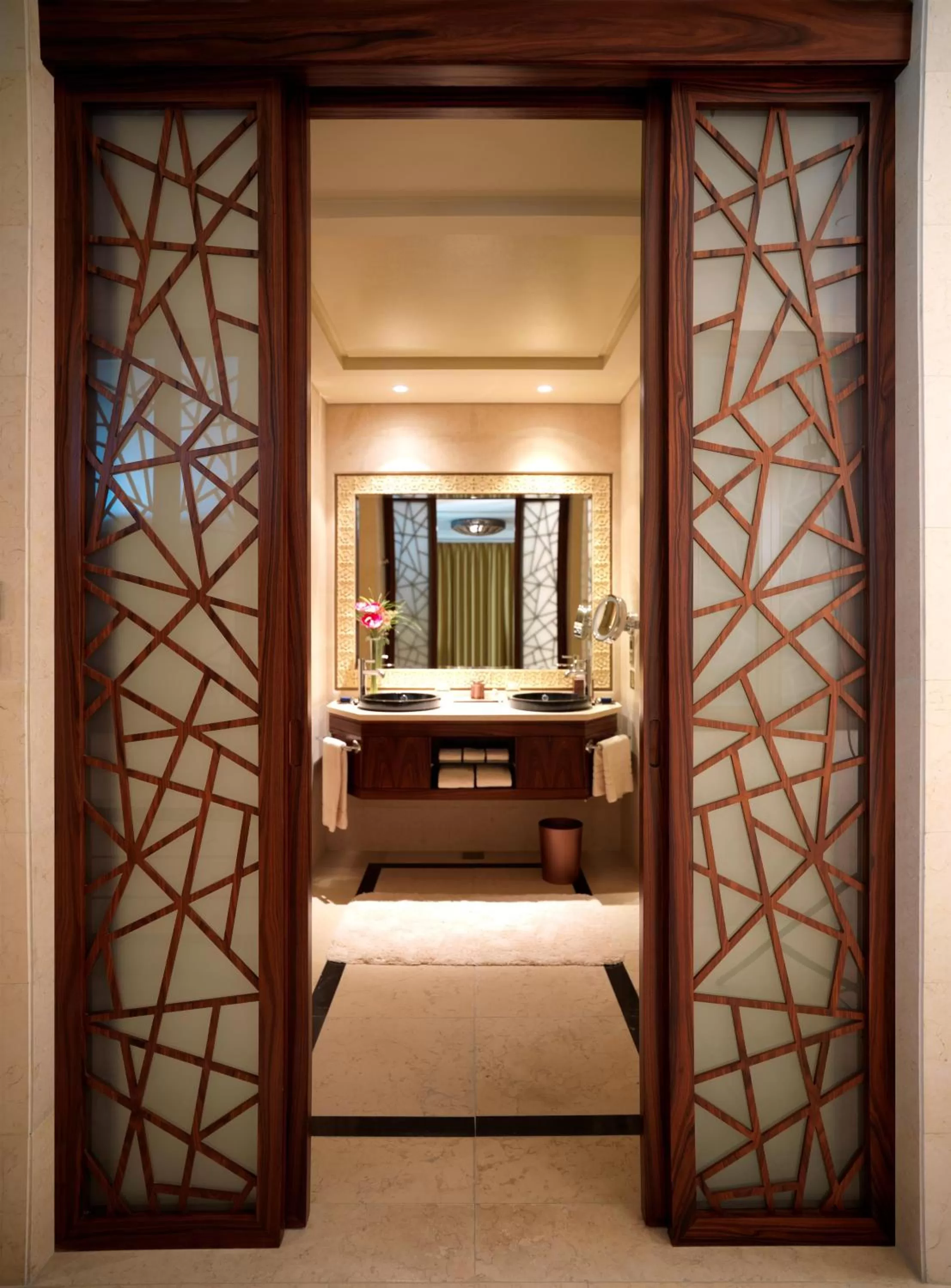 Bathroom in Raffles Dubai