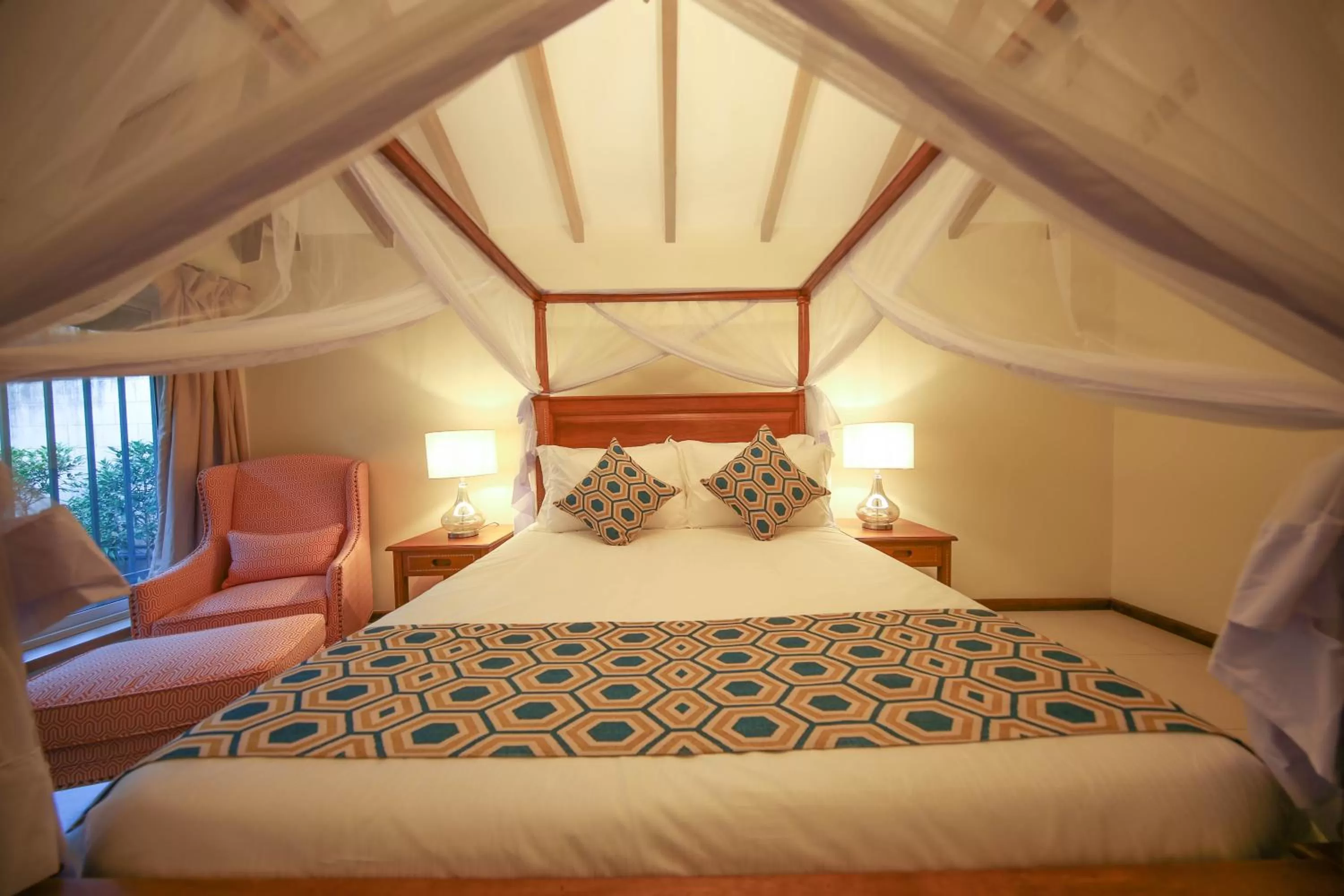 Bed in No.5 Boutique Hotel