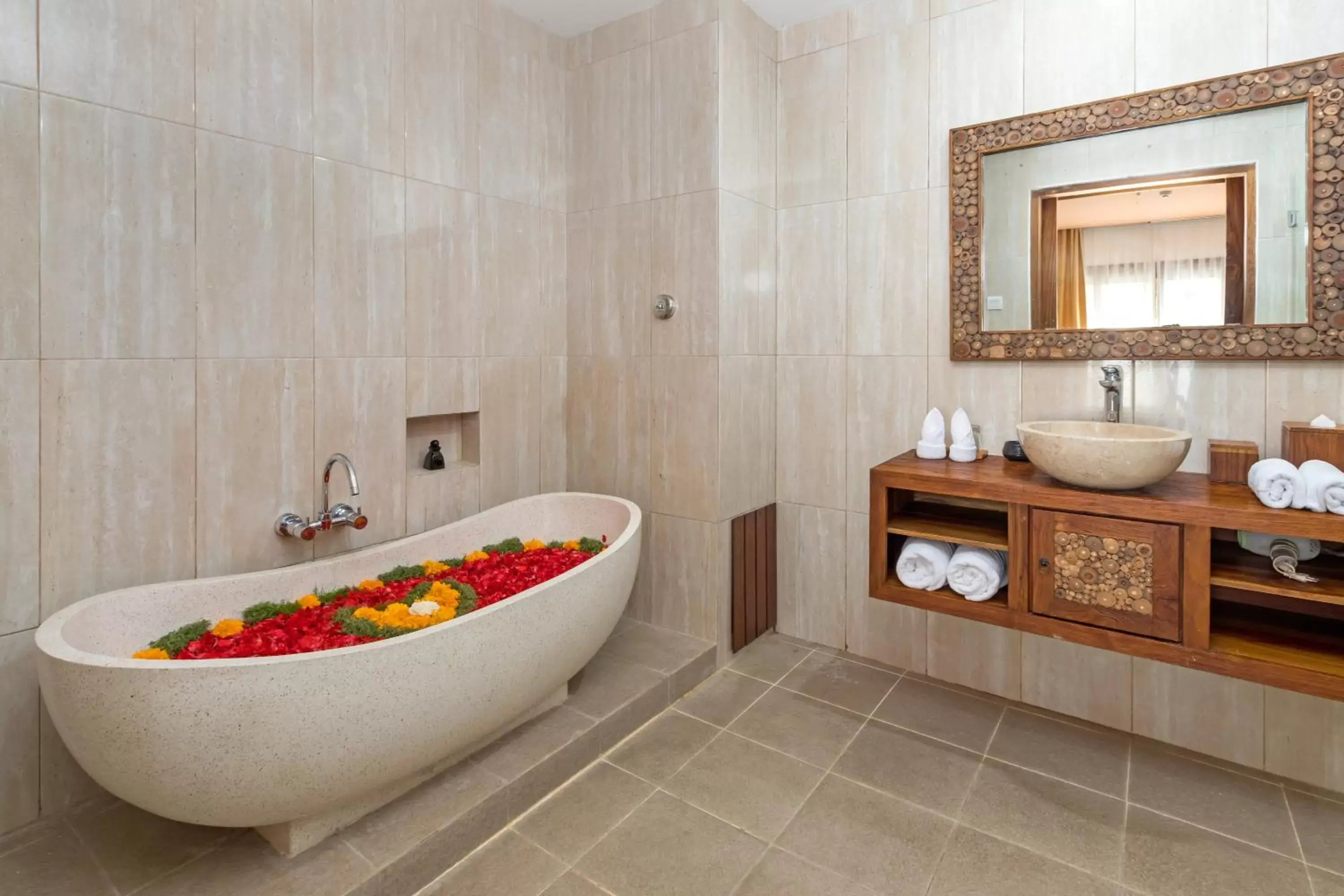 Bathroom in Mayura Ubud Retreat Bathroom in Mayura Ubud Retreat