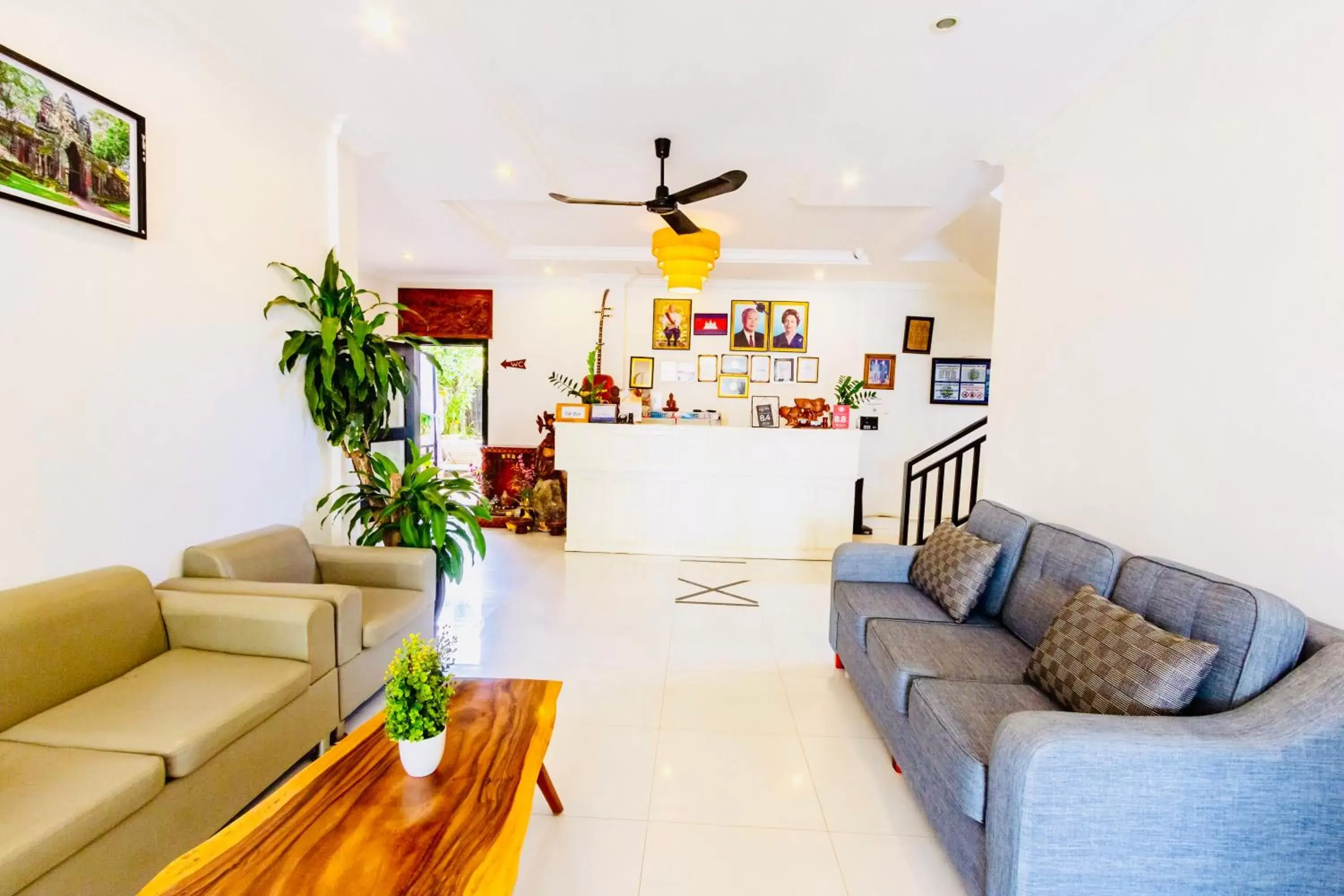 Living room, Seating Area in Rithy Rine Angkor Residence