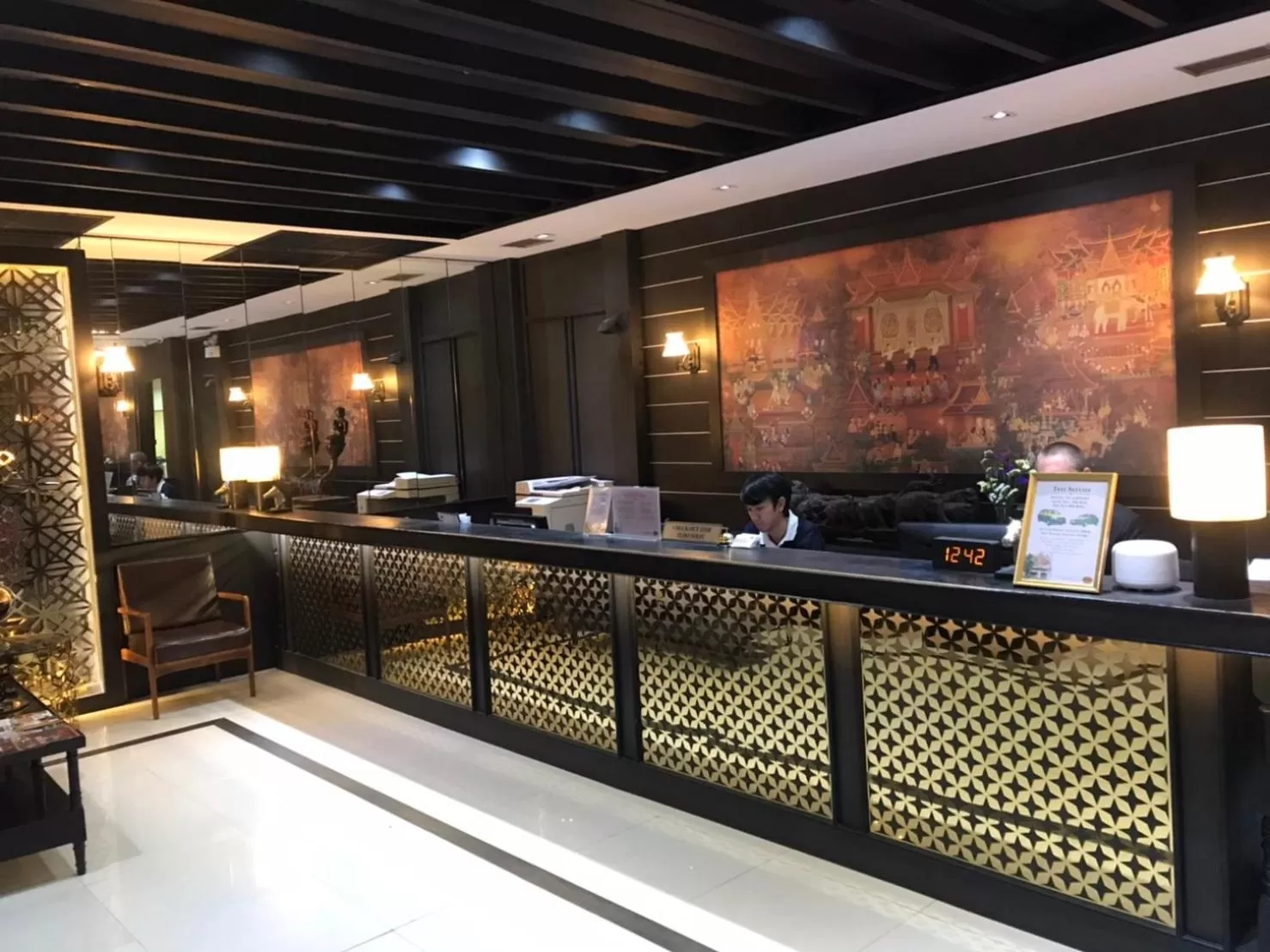 Lobby or reception in Buddy Lodge, Khaosan Road