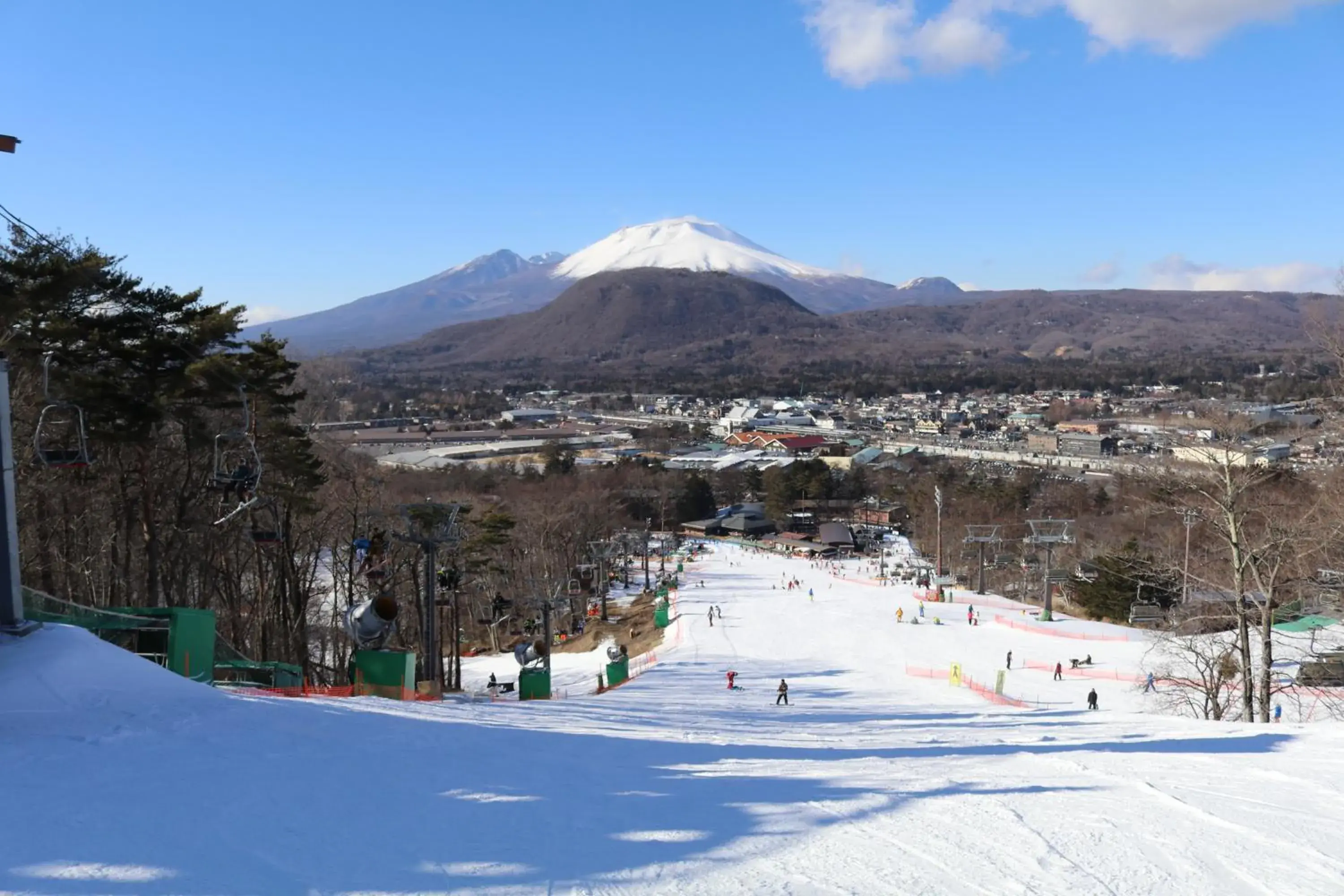 Skiing, Winter in Karuizawa Prince Hotel West