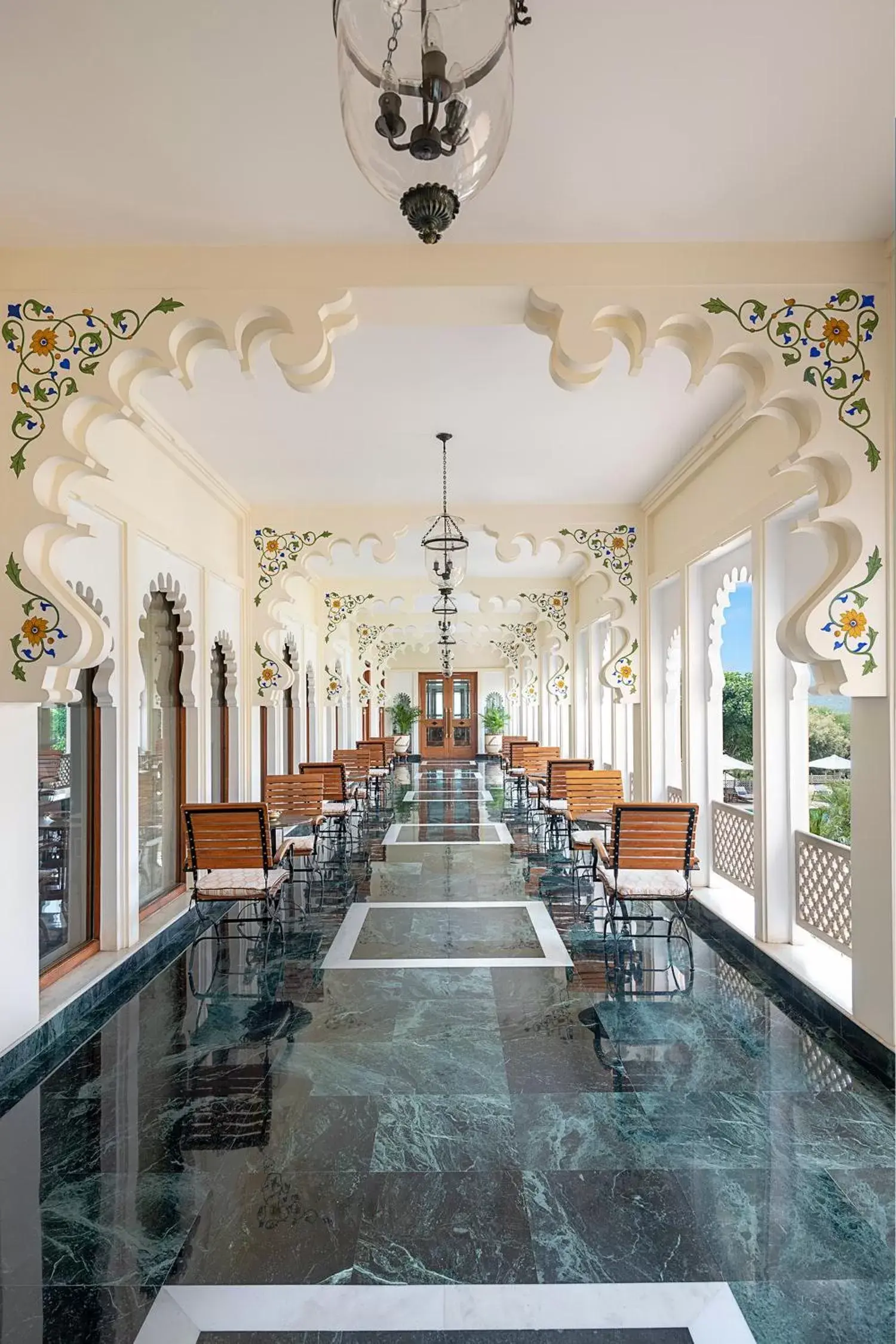 Patio in Trident Udaipur