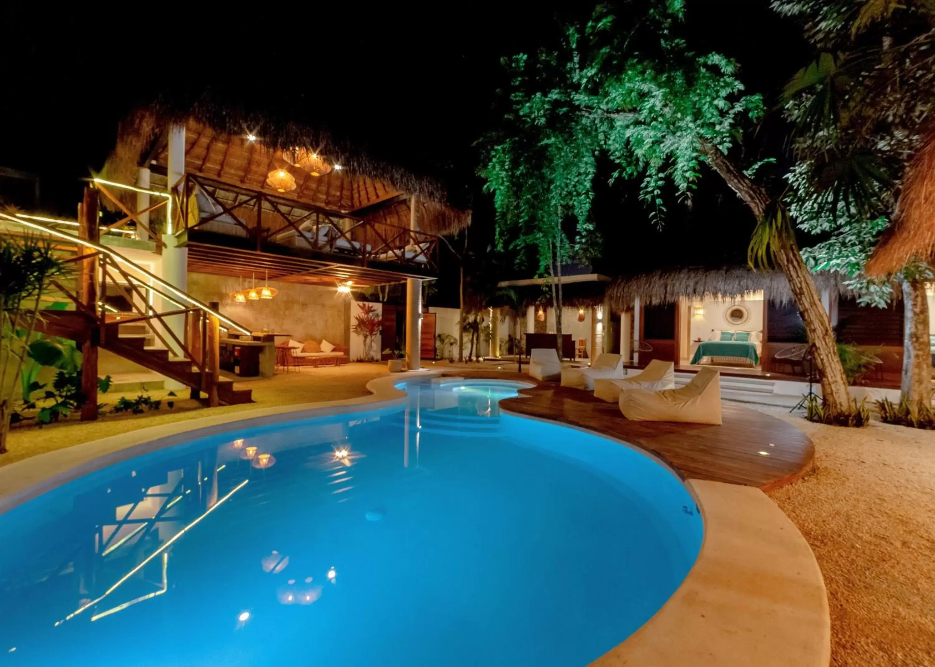 Property building, Swimming Pool in Mimosa Tulum