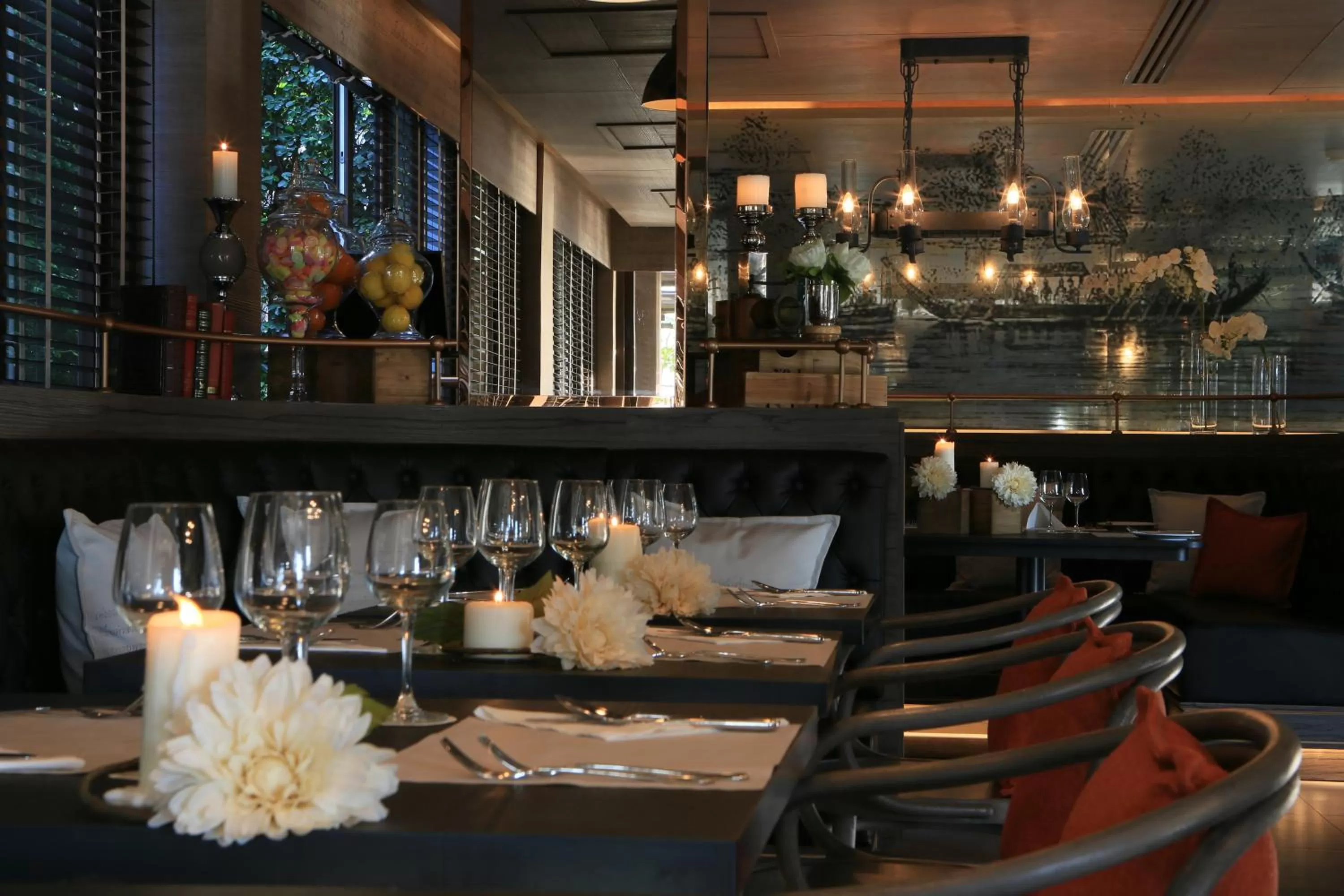 Restaurant/places to eat in Riva Surya Bangkok