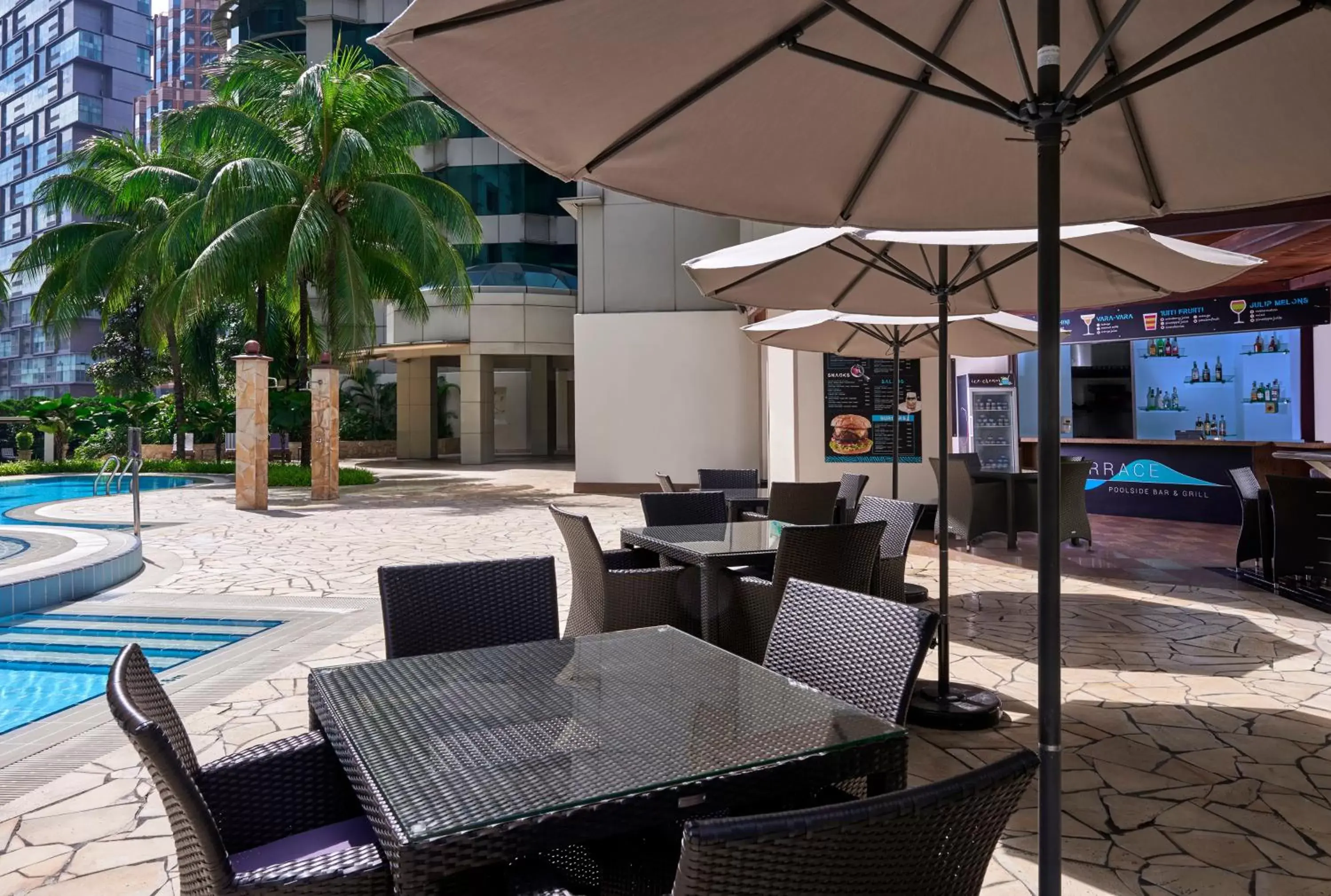 Swimming pool in Pullman Kuala Lumpur City Centre Hotel & Residences Swimming pool in Pullman Kuala Lumpur City Centre Hotel & Residences