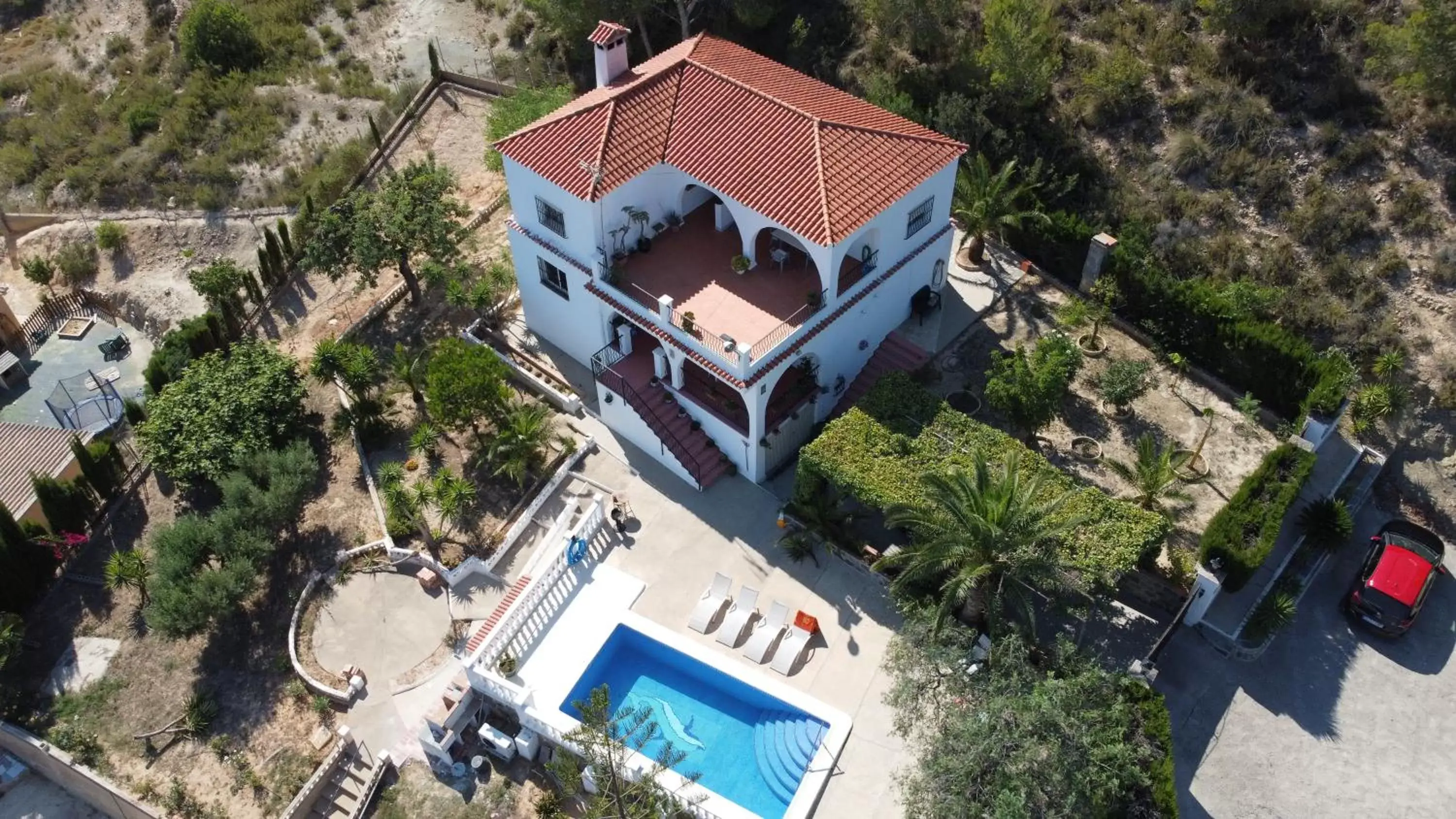 Property building, Bird's-eye View in Casa Loro Loco B&B