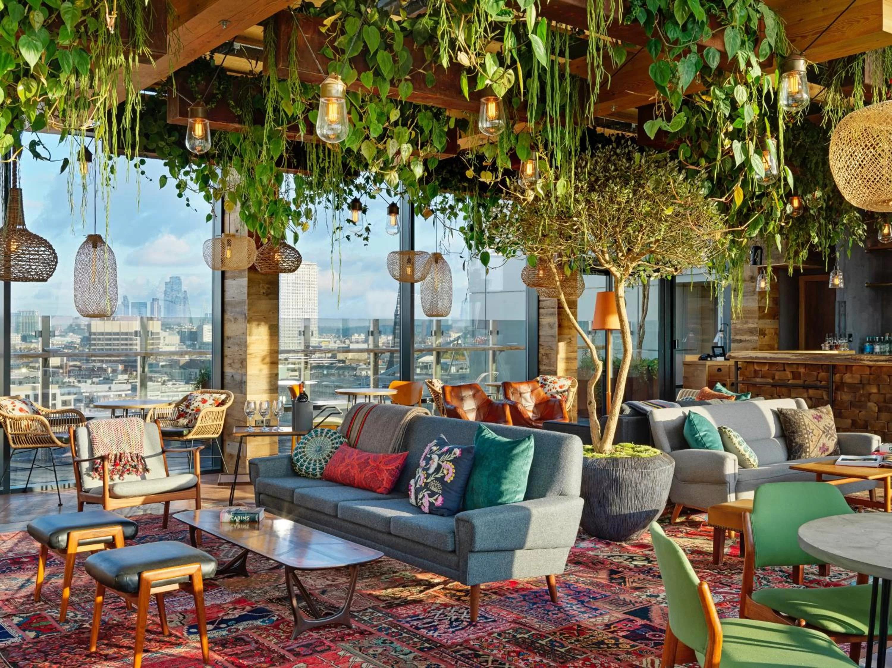 Restaurant/places to eat in Treehouse Hotel London