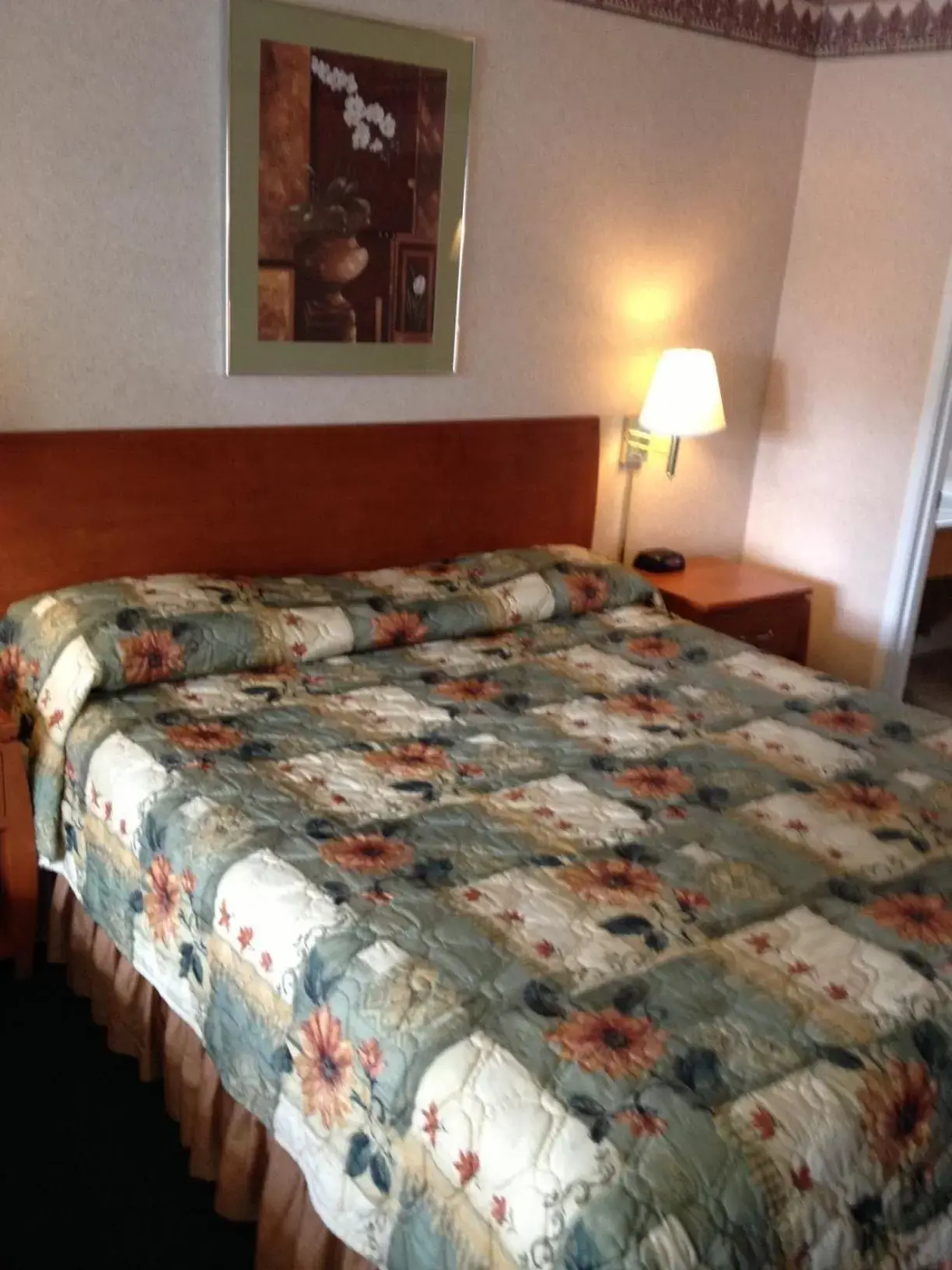 Bed in Country Inn