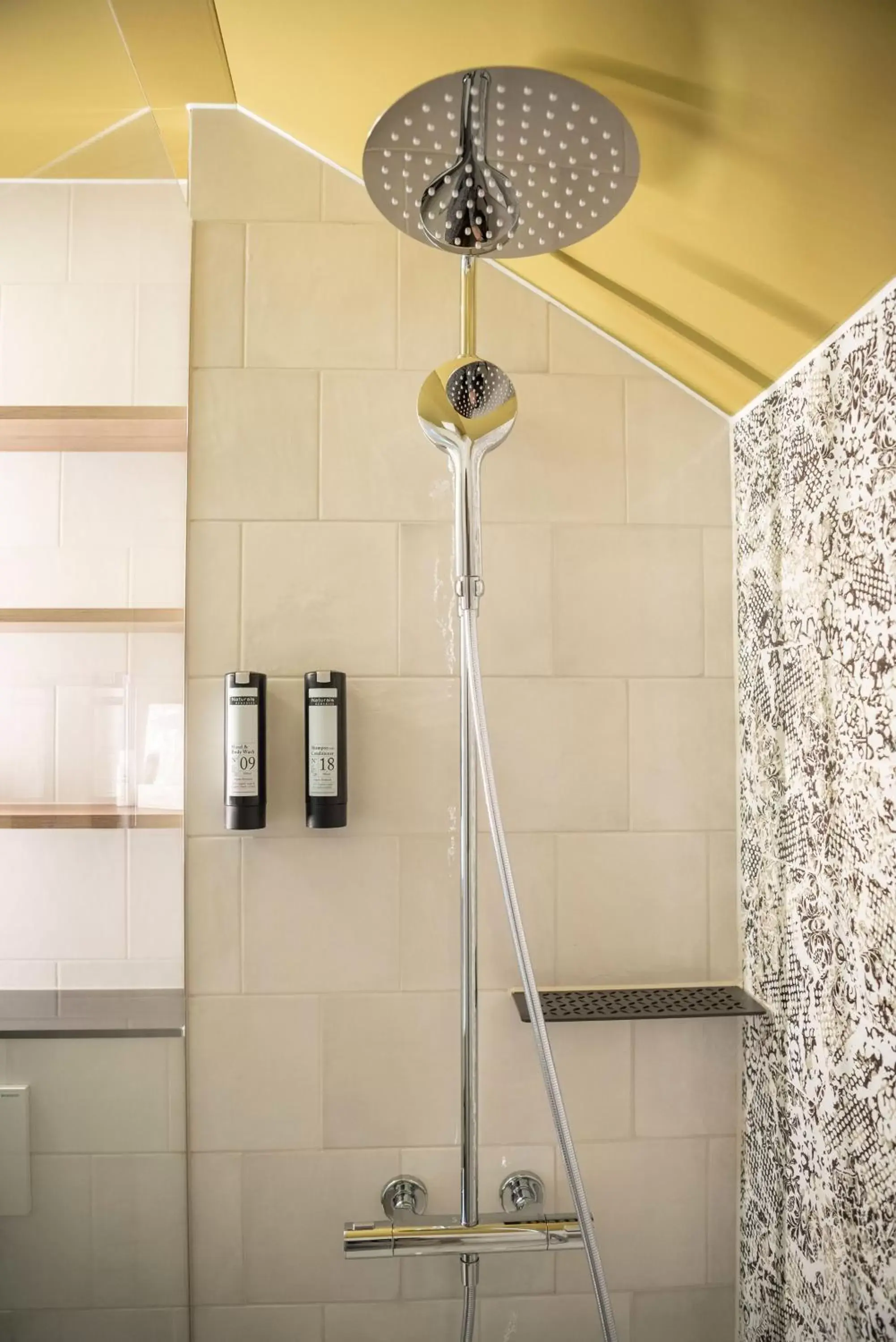 Shower, Bathroom in Seehotel Kastanienbaum