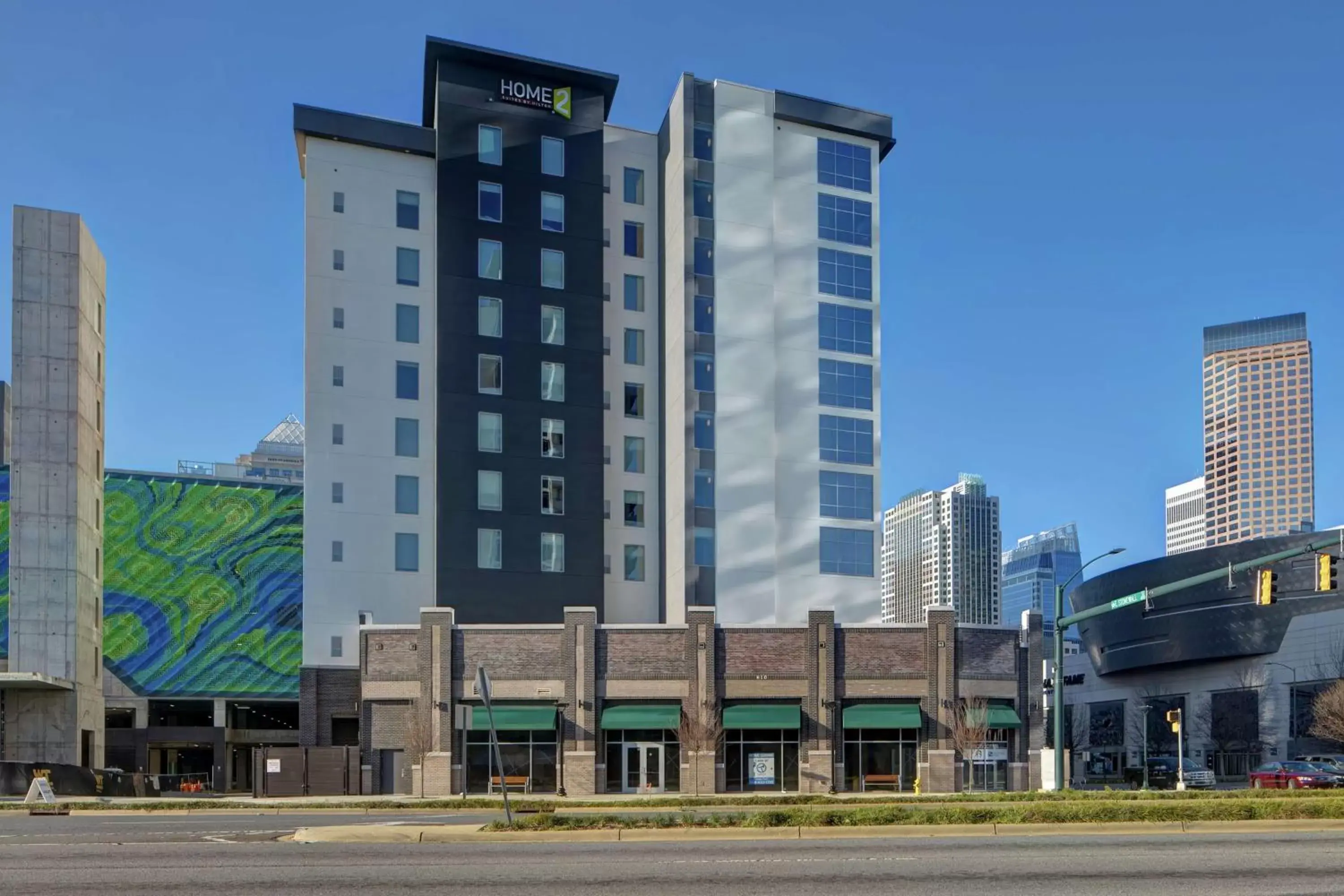 Property Building in Home2 Suites By Hilton Charlotte Uptown