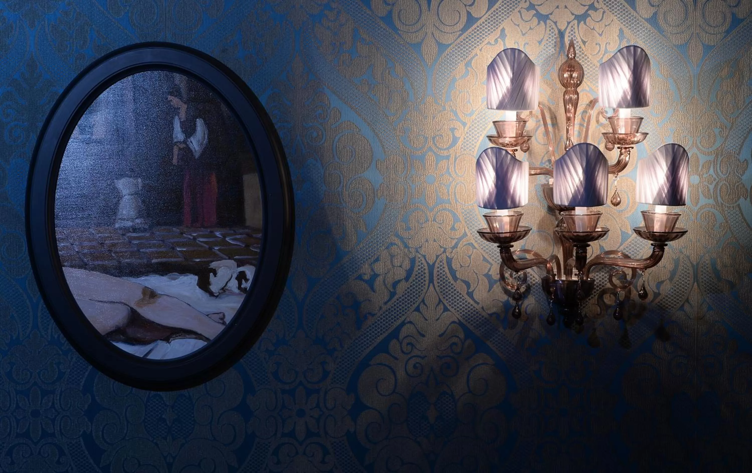 Decorative detail in Hotel Palazzetto Madonna