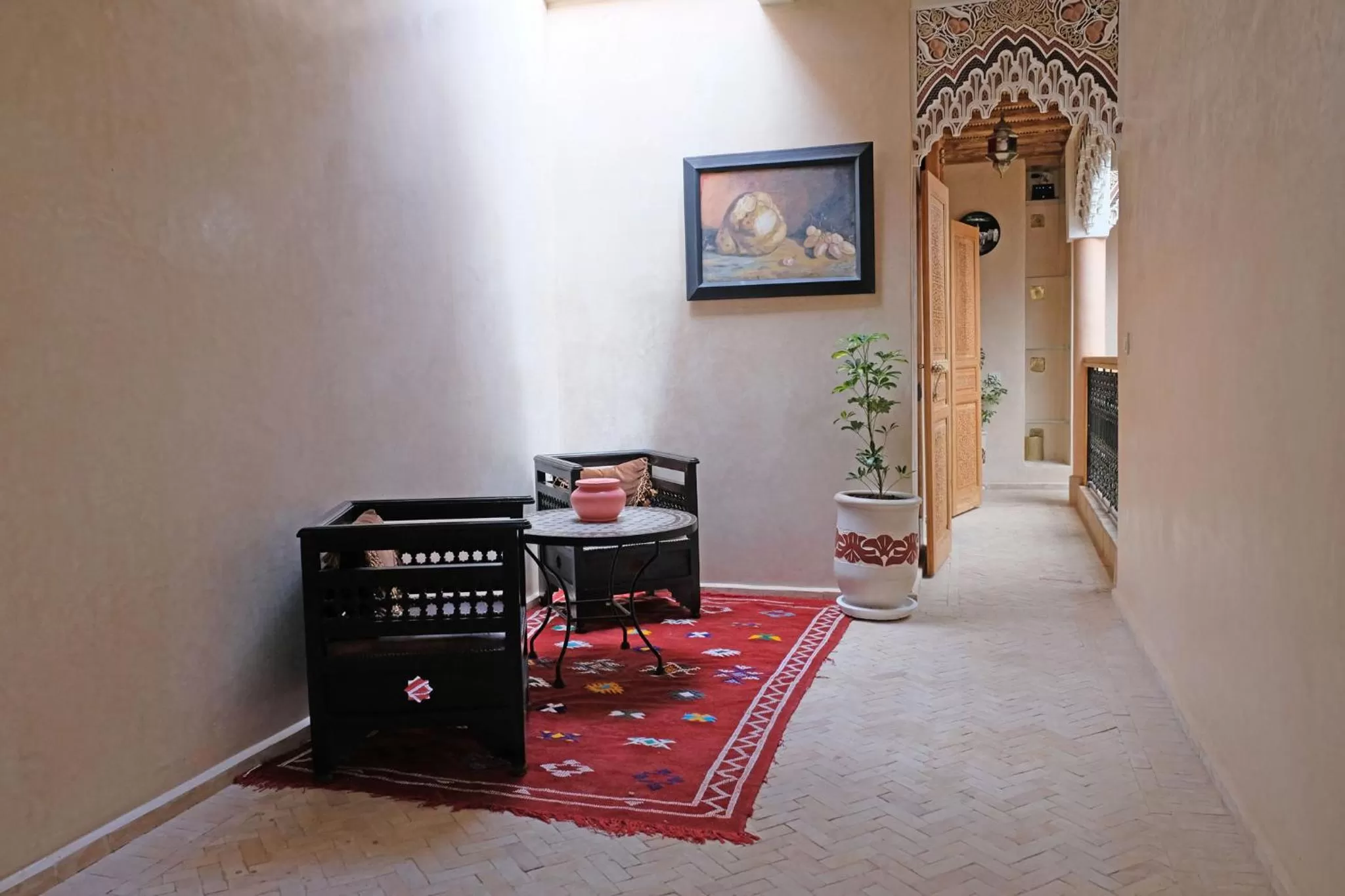 View (from property/room) in Riad ZANOUBA