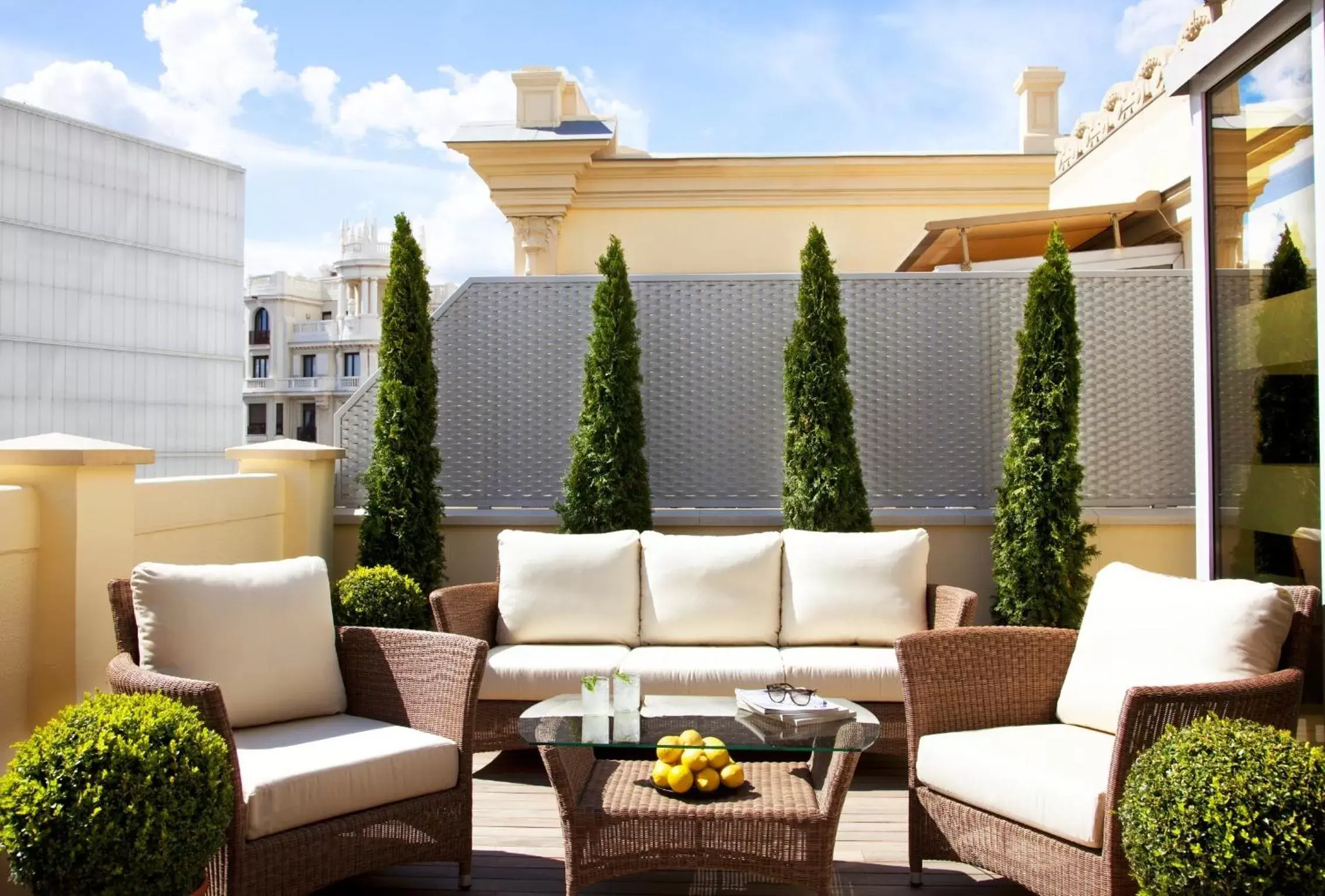 Balcony/Terrace in URSO Hotel & Spa, a Small Luxury Hotel of the World