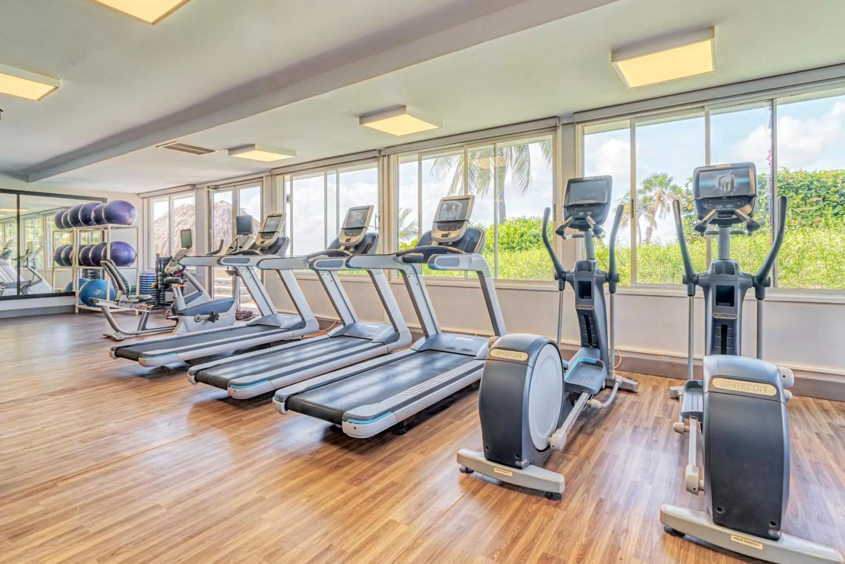Fitness centre/facilities in Dreams Curacao Resort, Spa & Casino Fitness centre/facilities in Dreams Curacao Resort, Spa & Casino