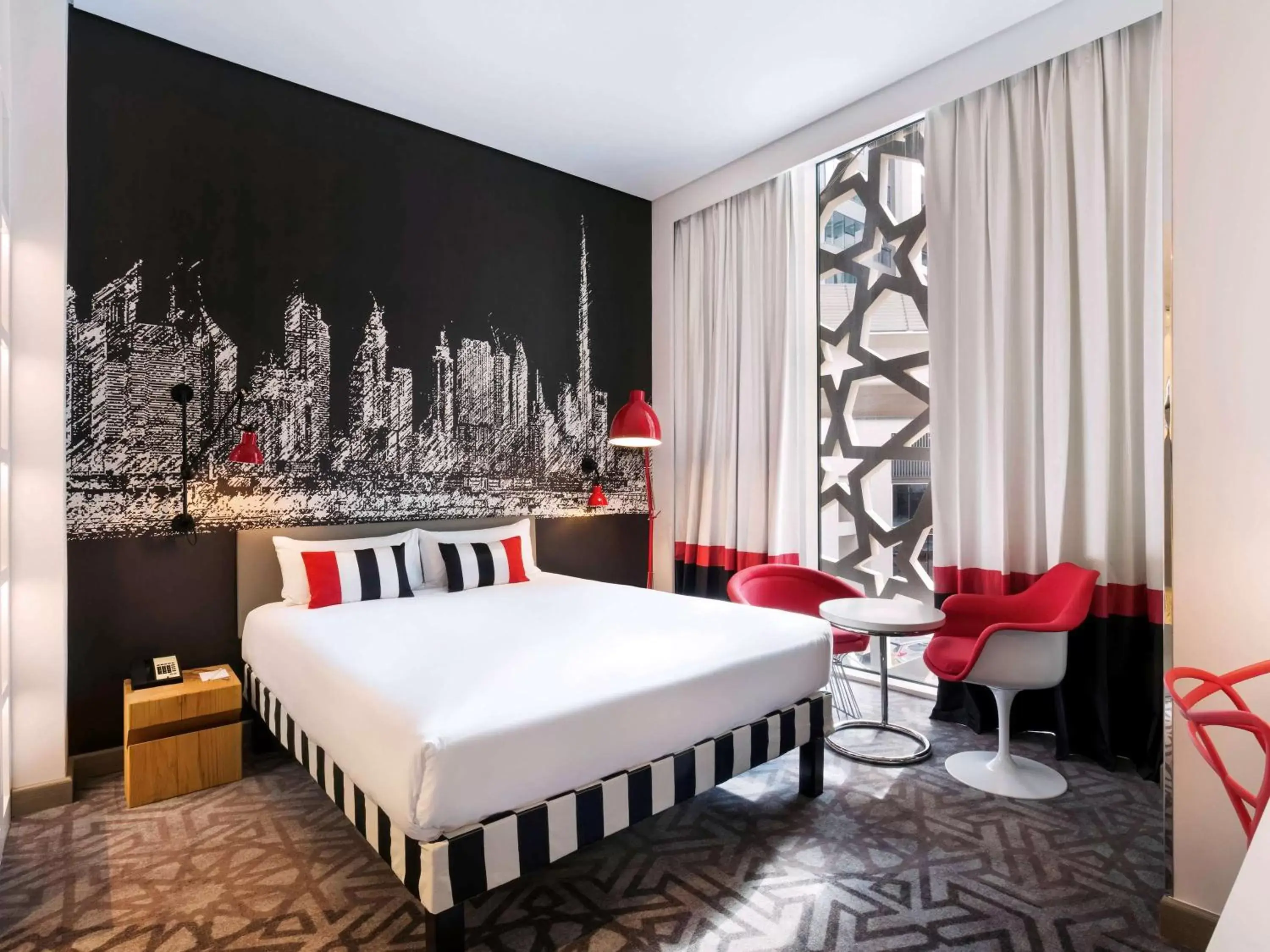 Photo of the whole room, Bed in ibis Styles Dubai Airport Hotel Photo of the whole room, Bed in ibis Styles Dubai Airport Hotel