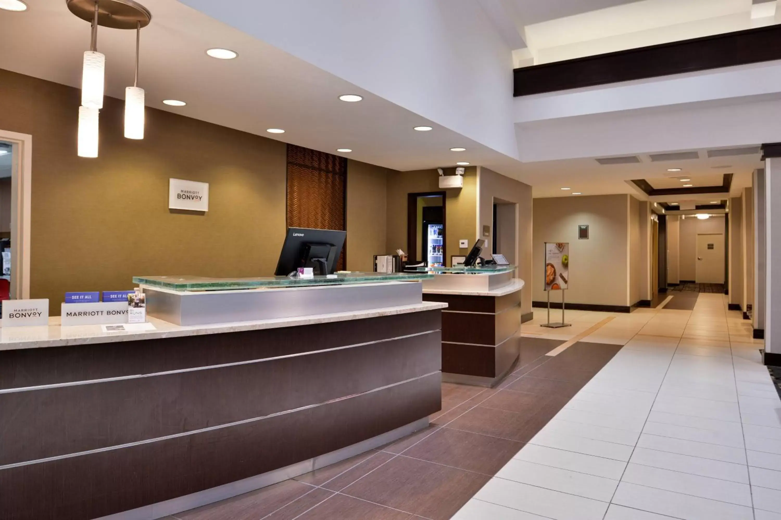 Lobby or reception, Lobby/Reception in Residence Inn by Marriott Coralville