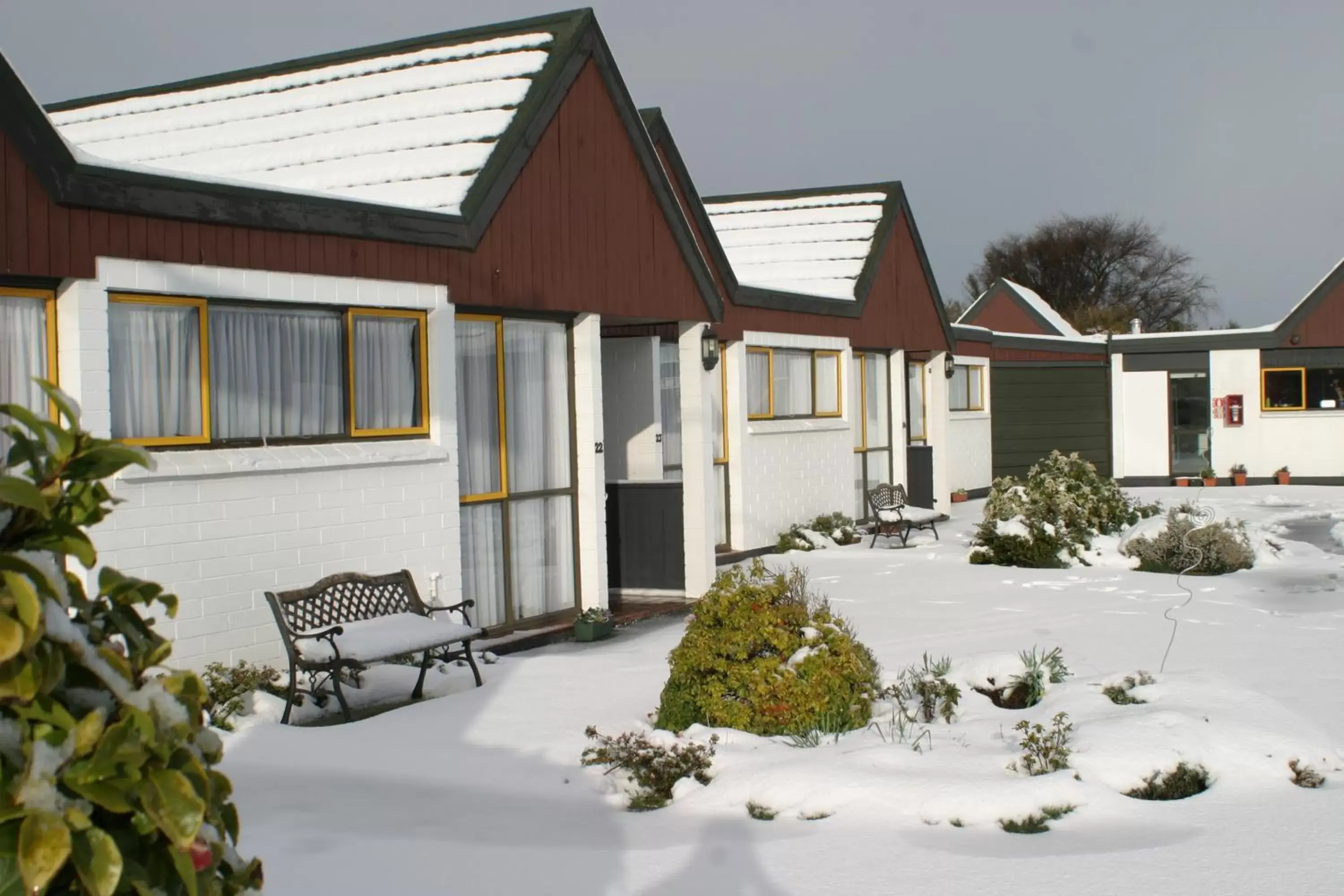 Facade/entrance, Property Building in Bavarian Motel