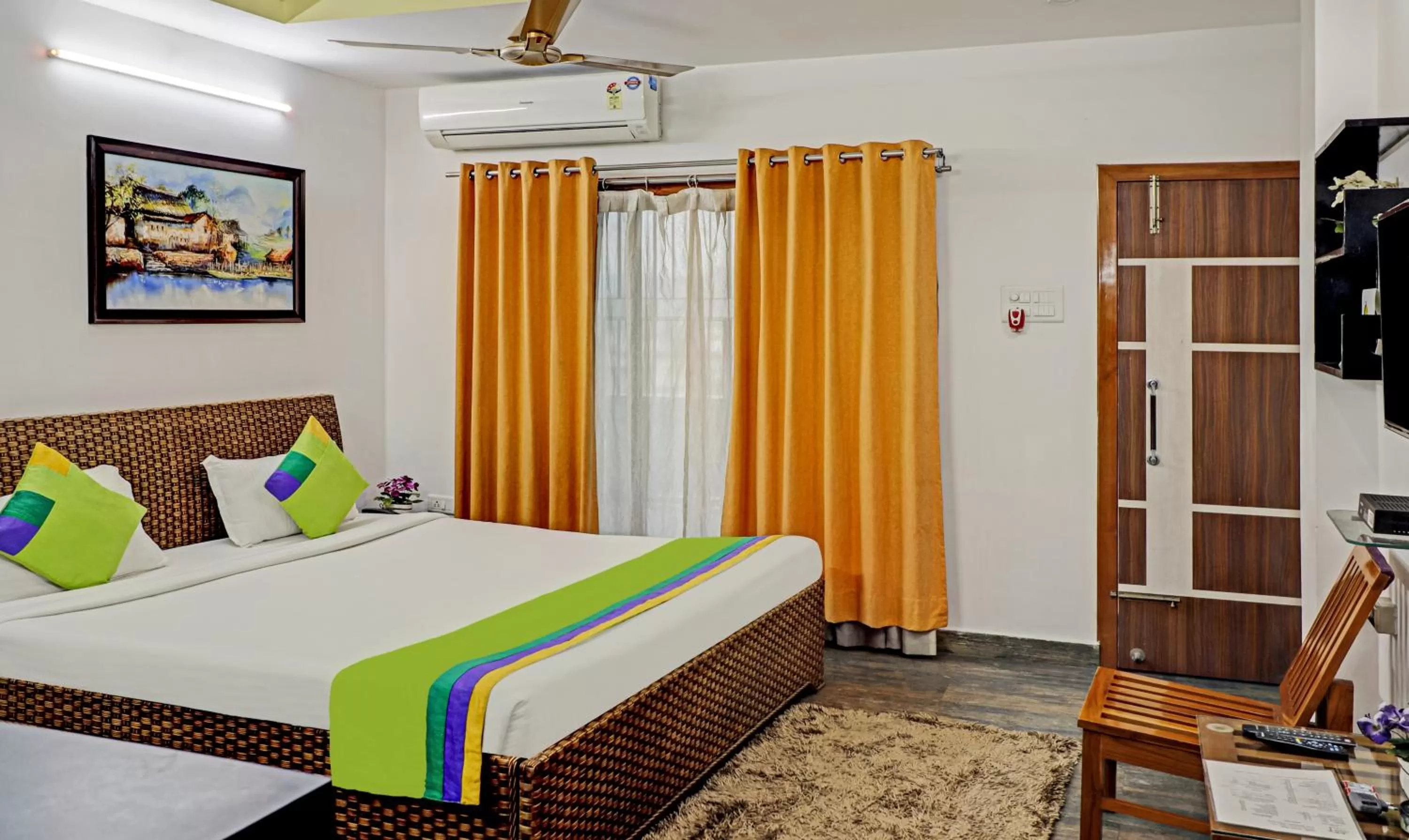 Bedroom, Bed in Treebo Umal Homestay Ganeshguri