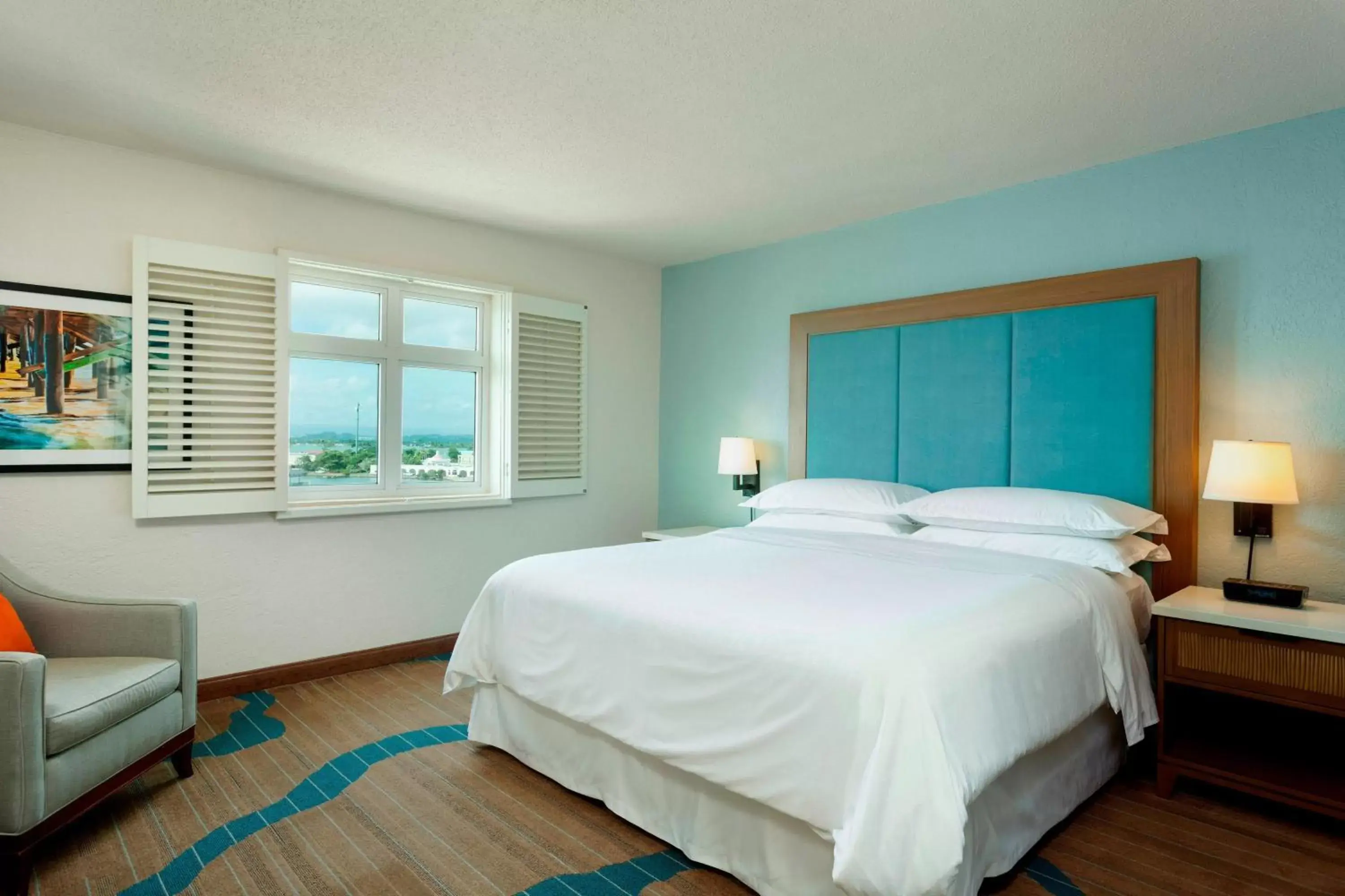 Bedroom, Bed in Sheraton Old San Juan Hotel