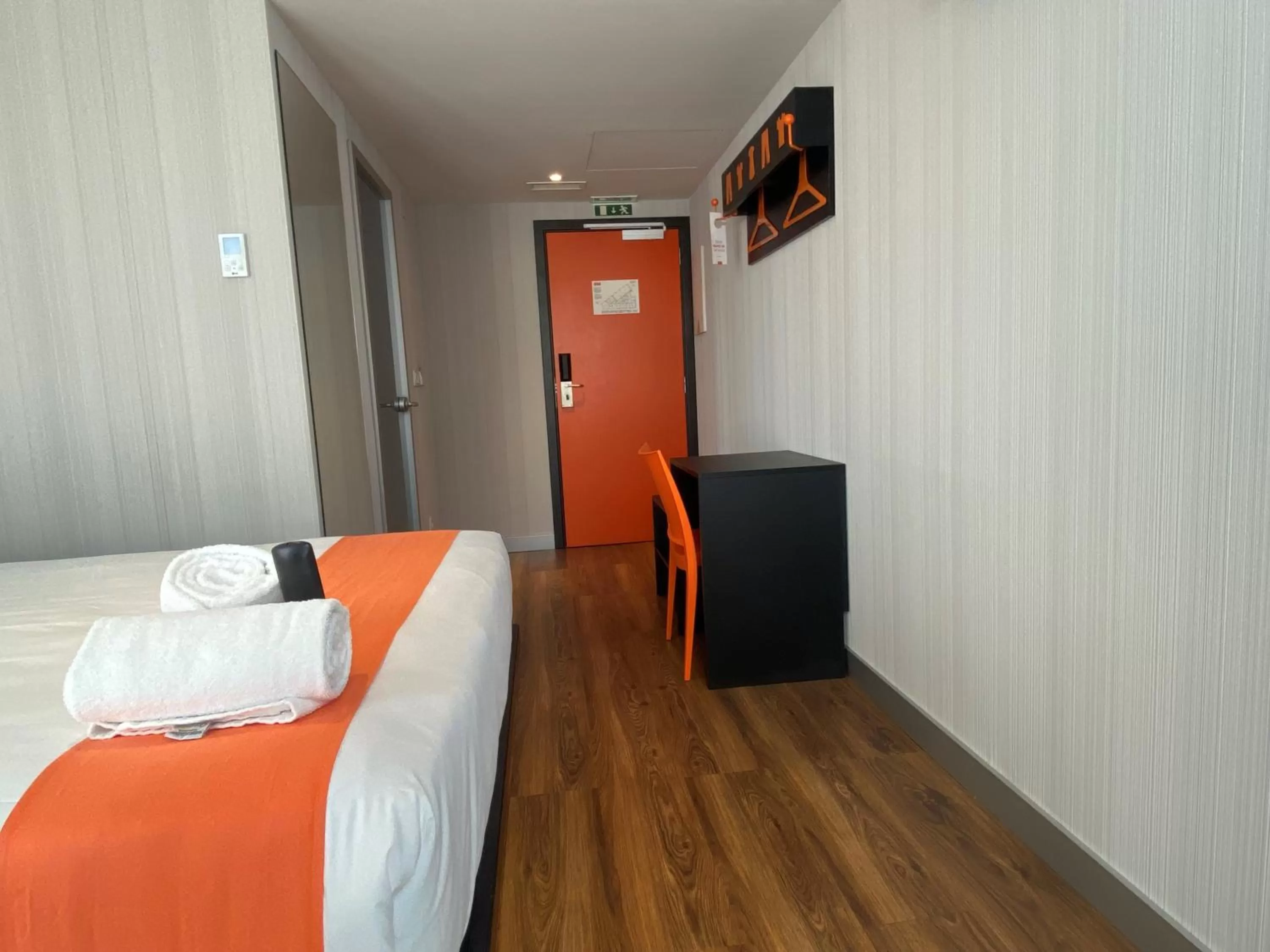 Bed in easyHotel Lisbon