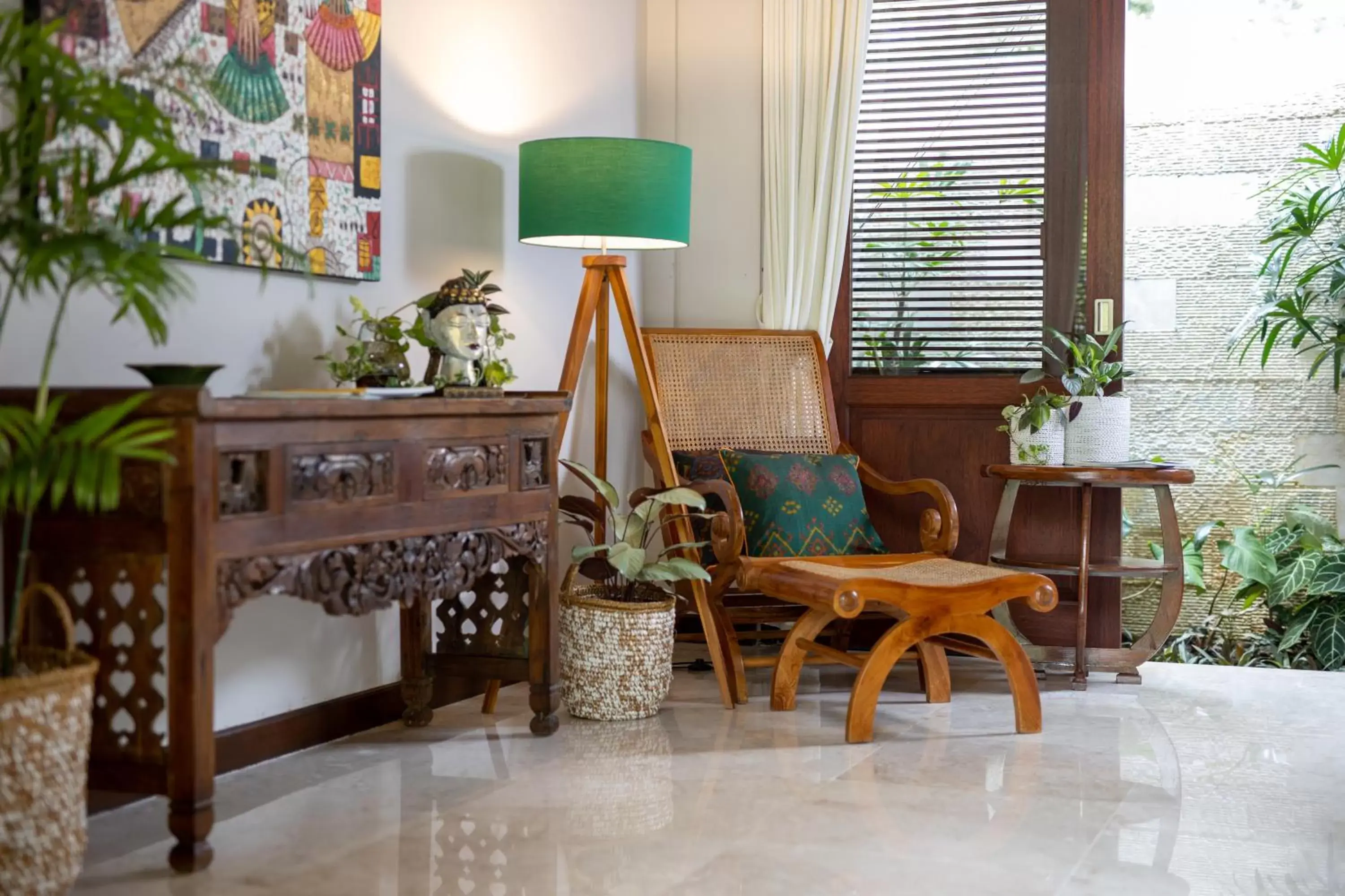 Bedroom, Seating Area in Kano Sari Ubud Villas