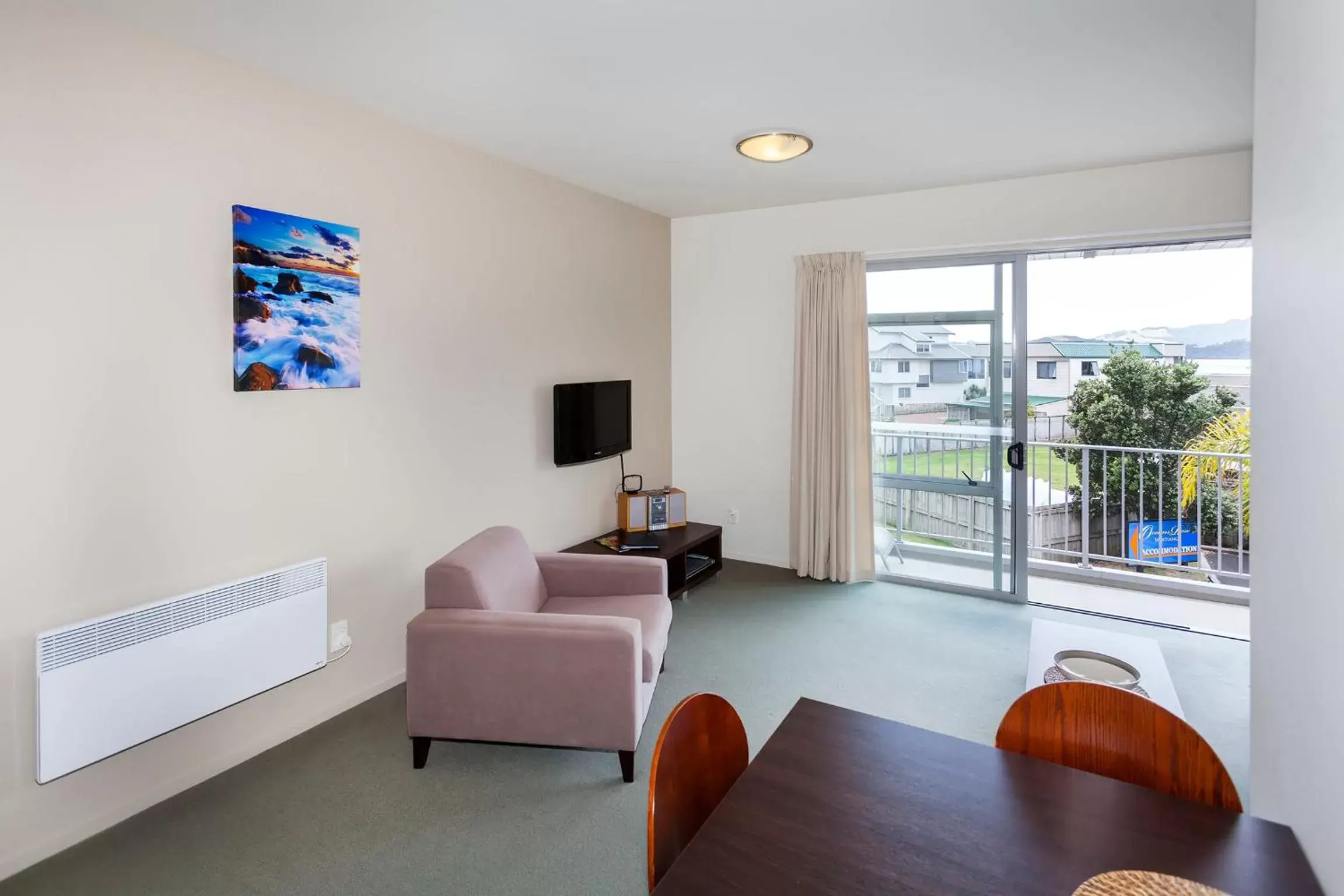 Balcony/Terrace, Seating Area in Beachside Resort Motel Whitianga