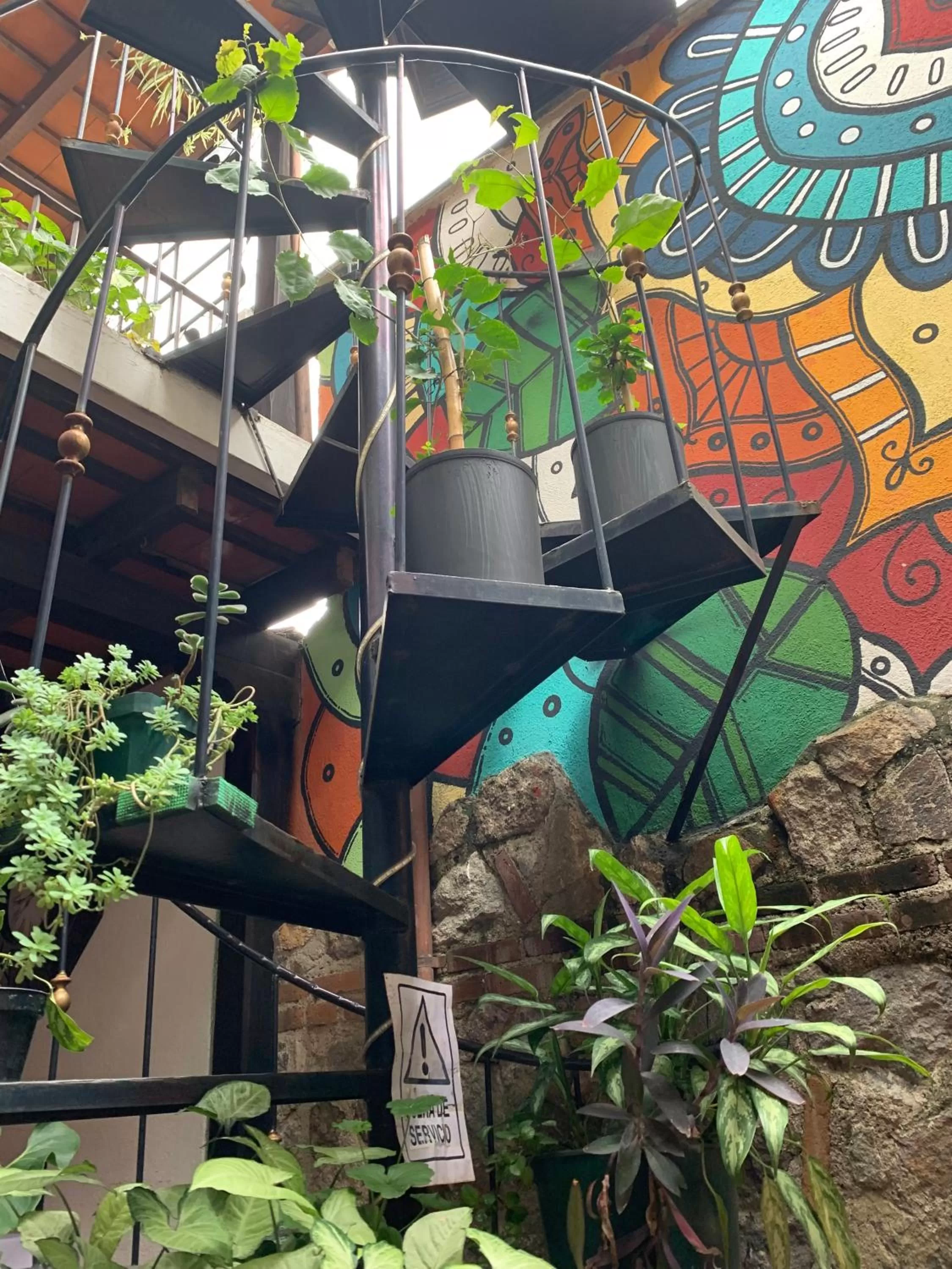 Balcony/Terrace in Hotel Casa Anturio
