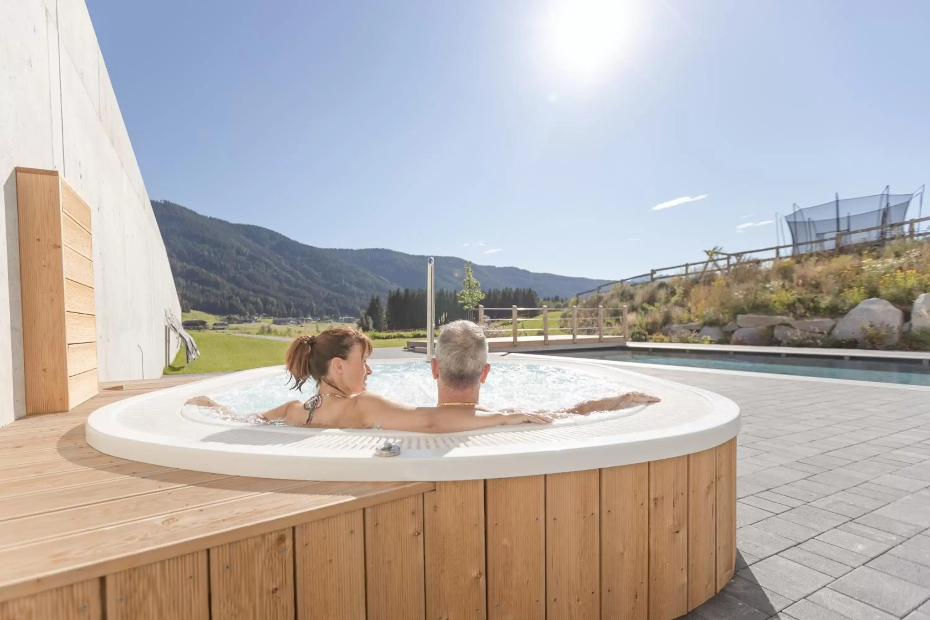 Hot Tub in Hotel Tyrol