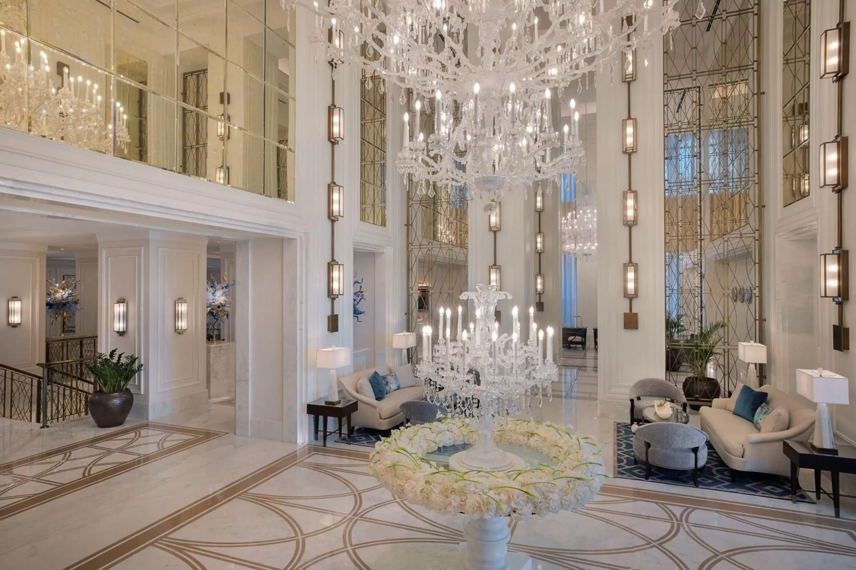 Lobby or reception in The Ritz-Carlton, Amman