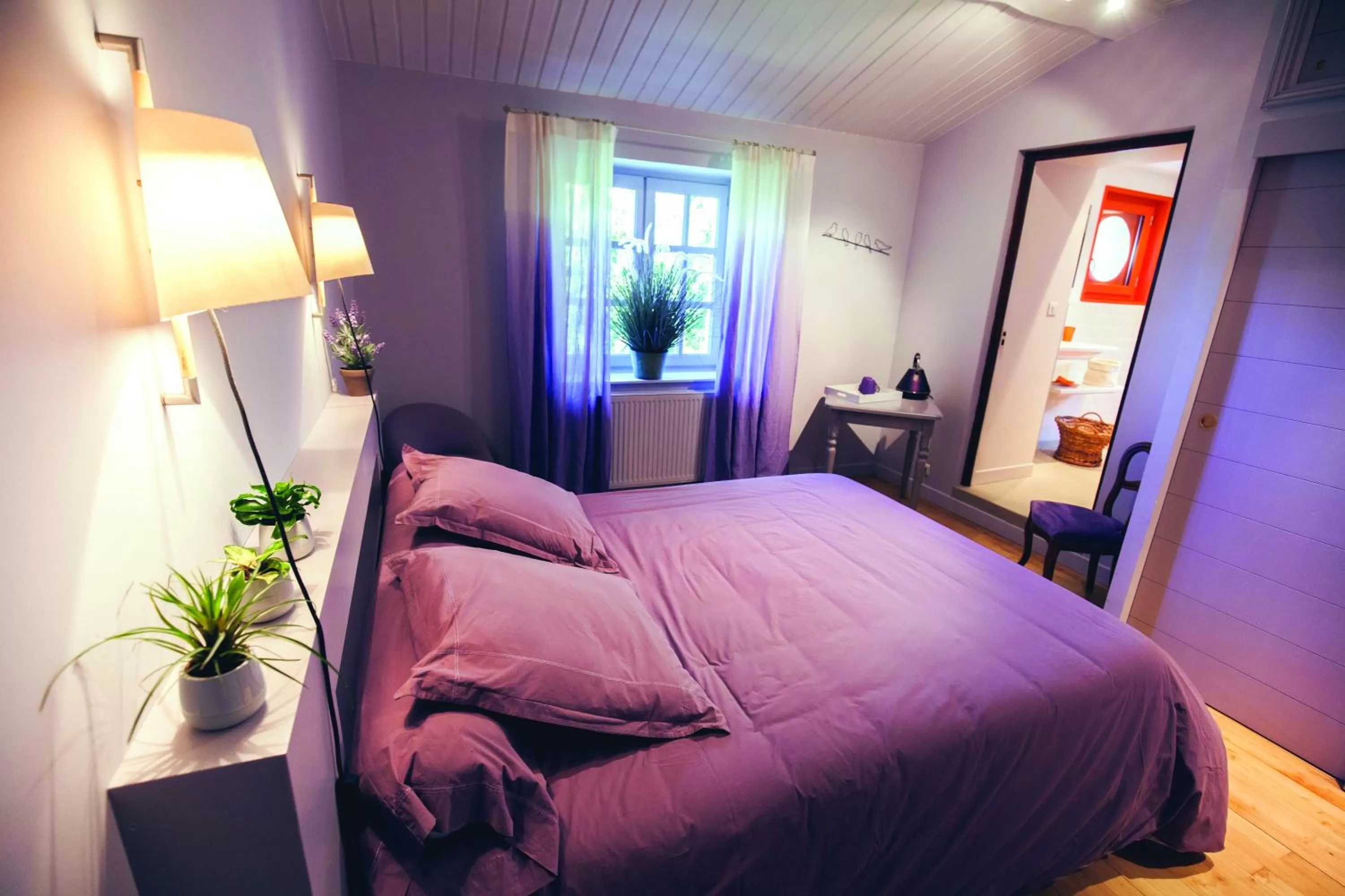 Bed in Le Relais de la Godasse