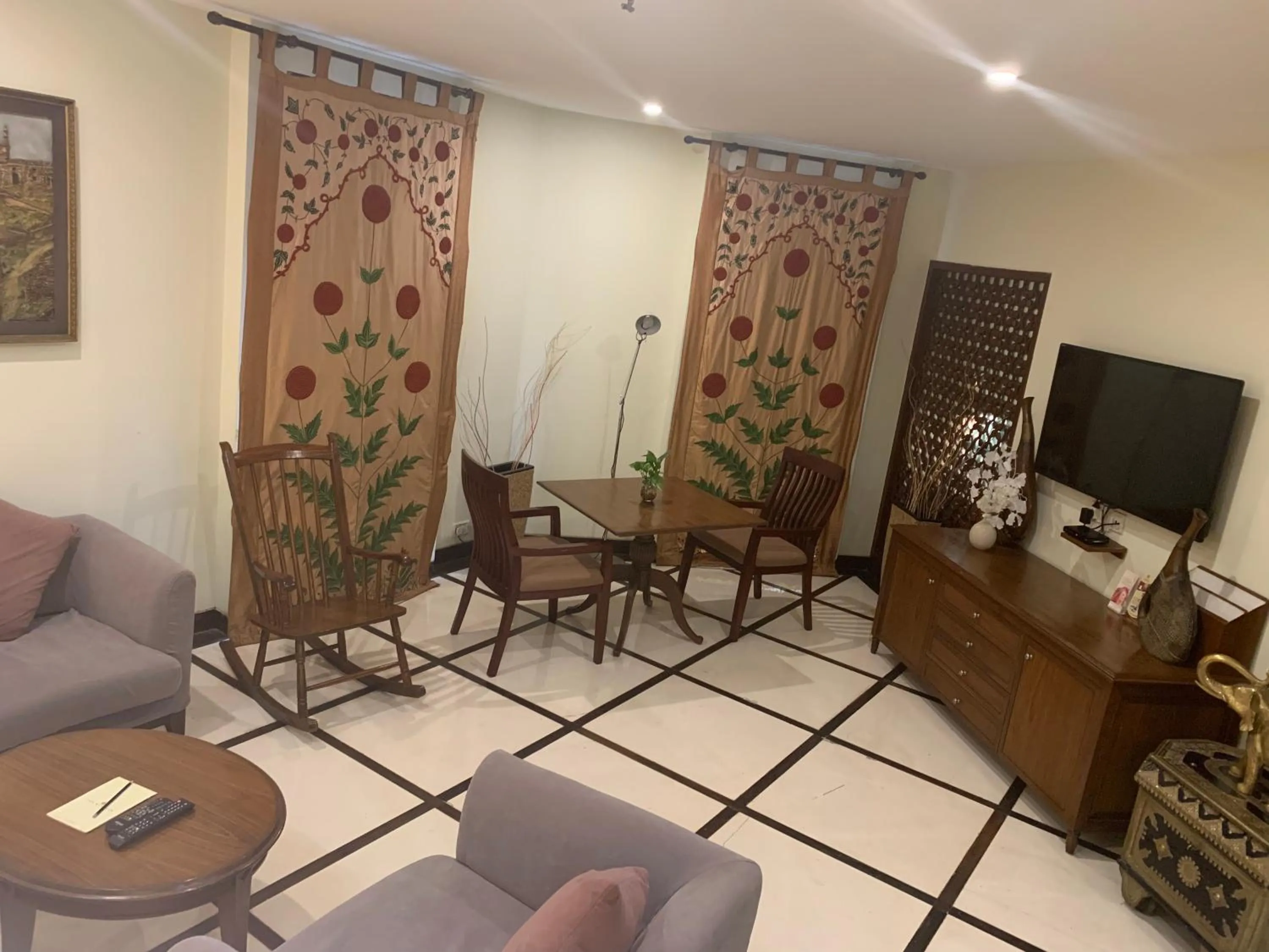 Living room in The Manohar Hyderabad