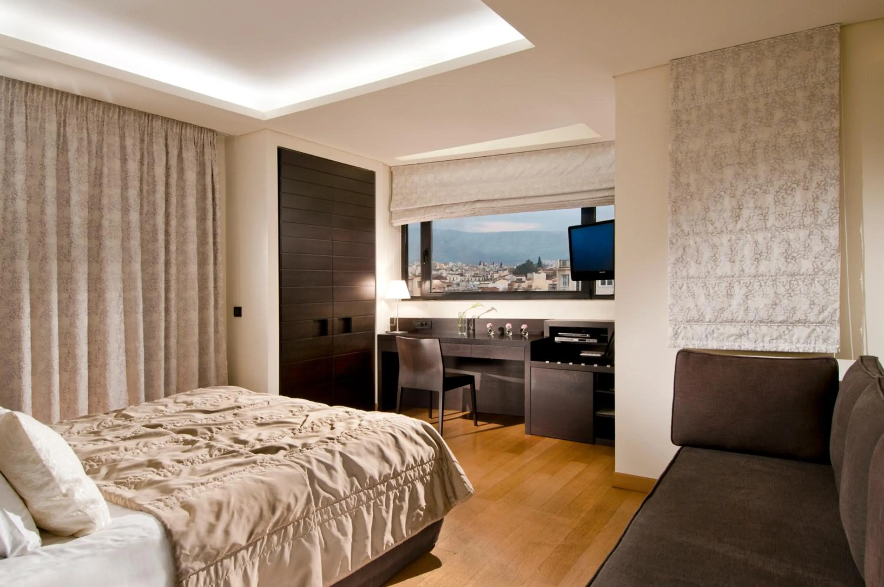 Bedroom, Bed in O&B Athens Boutique Hotel