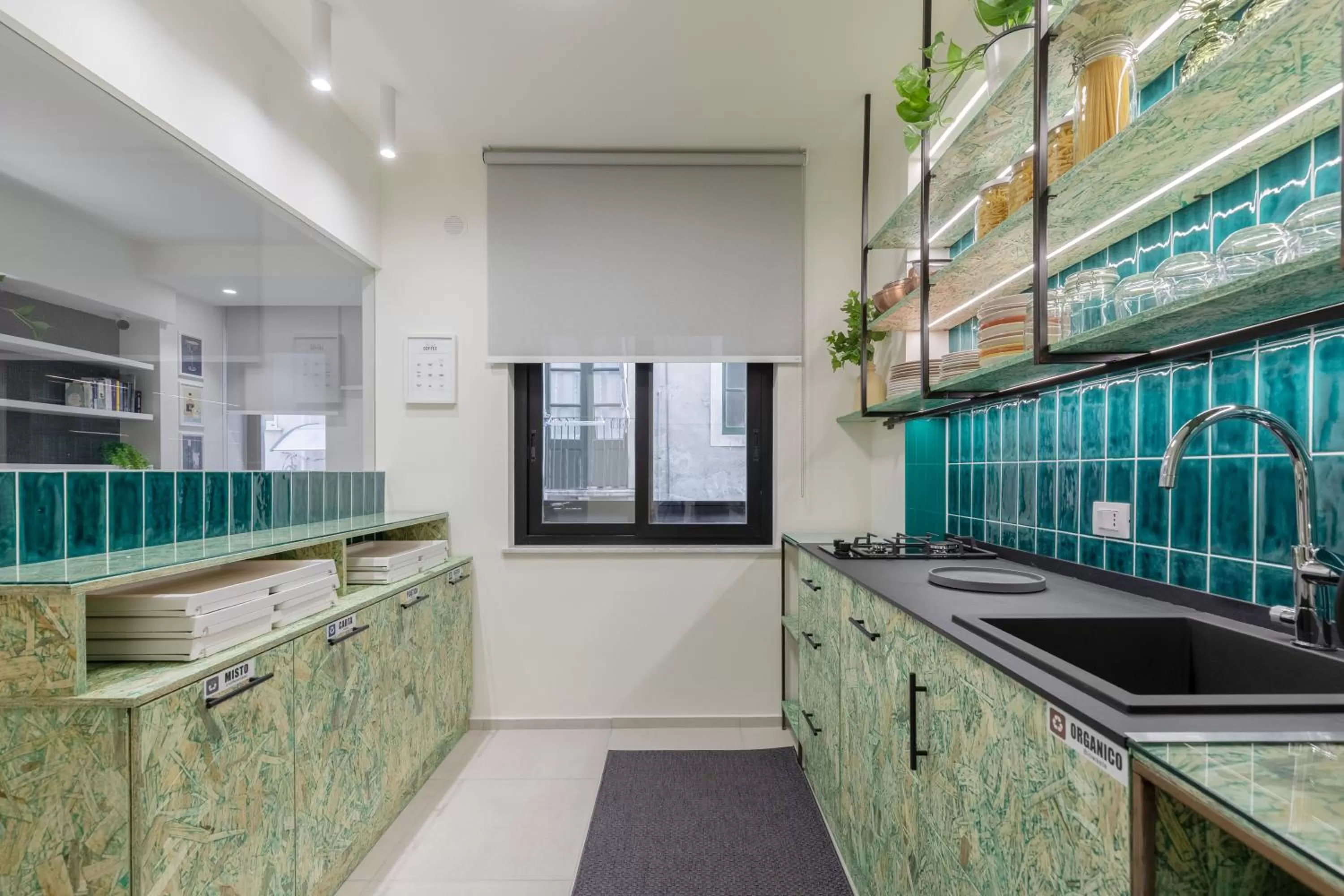 Seating area in Taormina Town - Guesthouse Sicily
