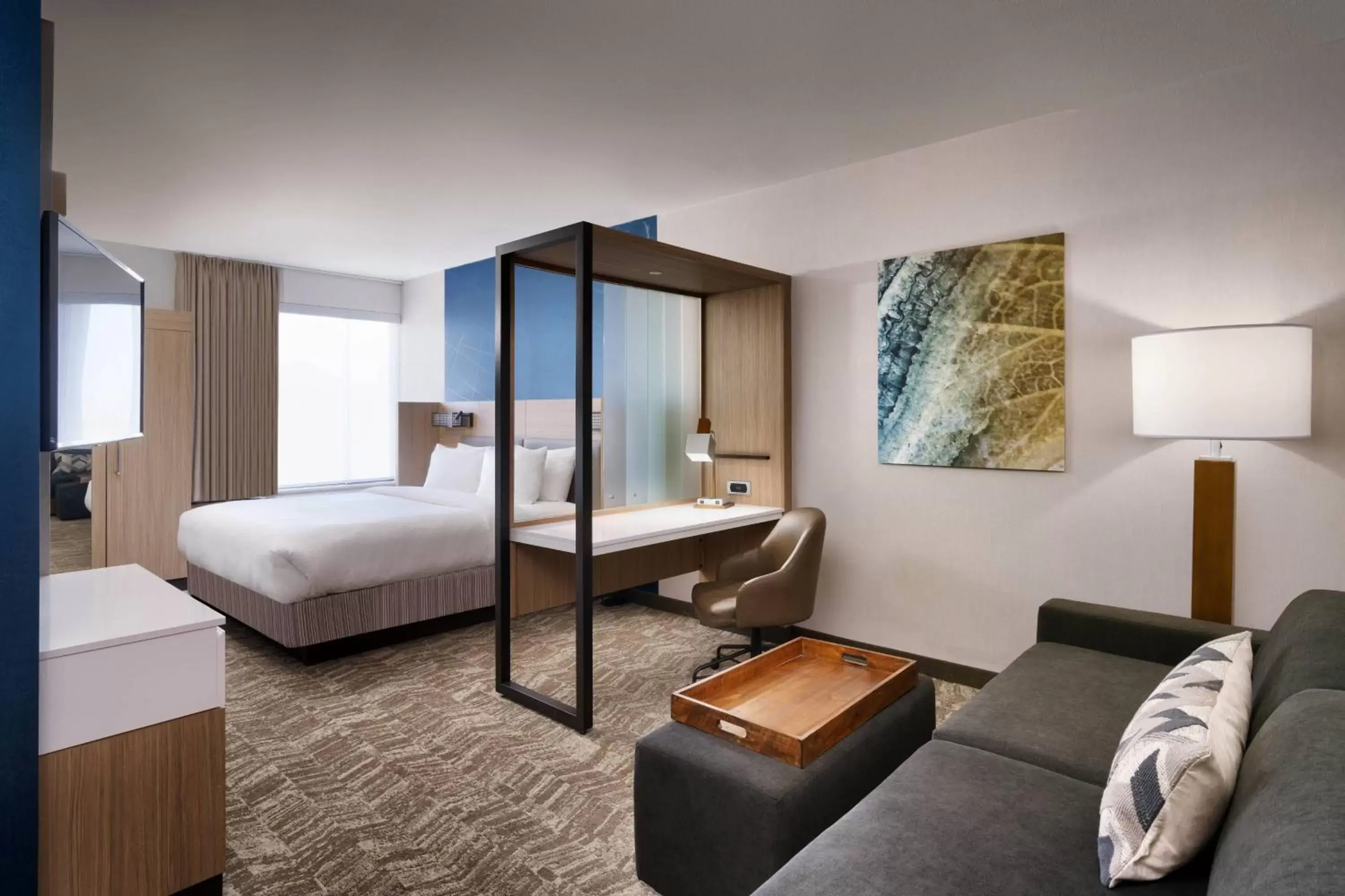 Bedroom in SpringHill Suites by Marriott El Paso Airport