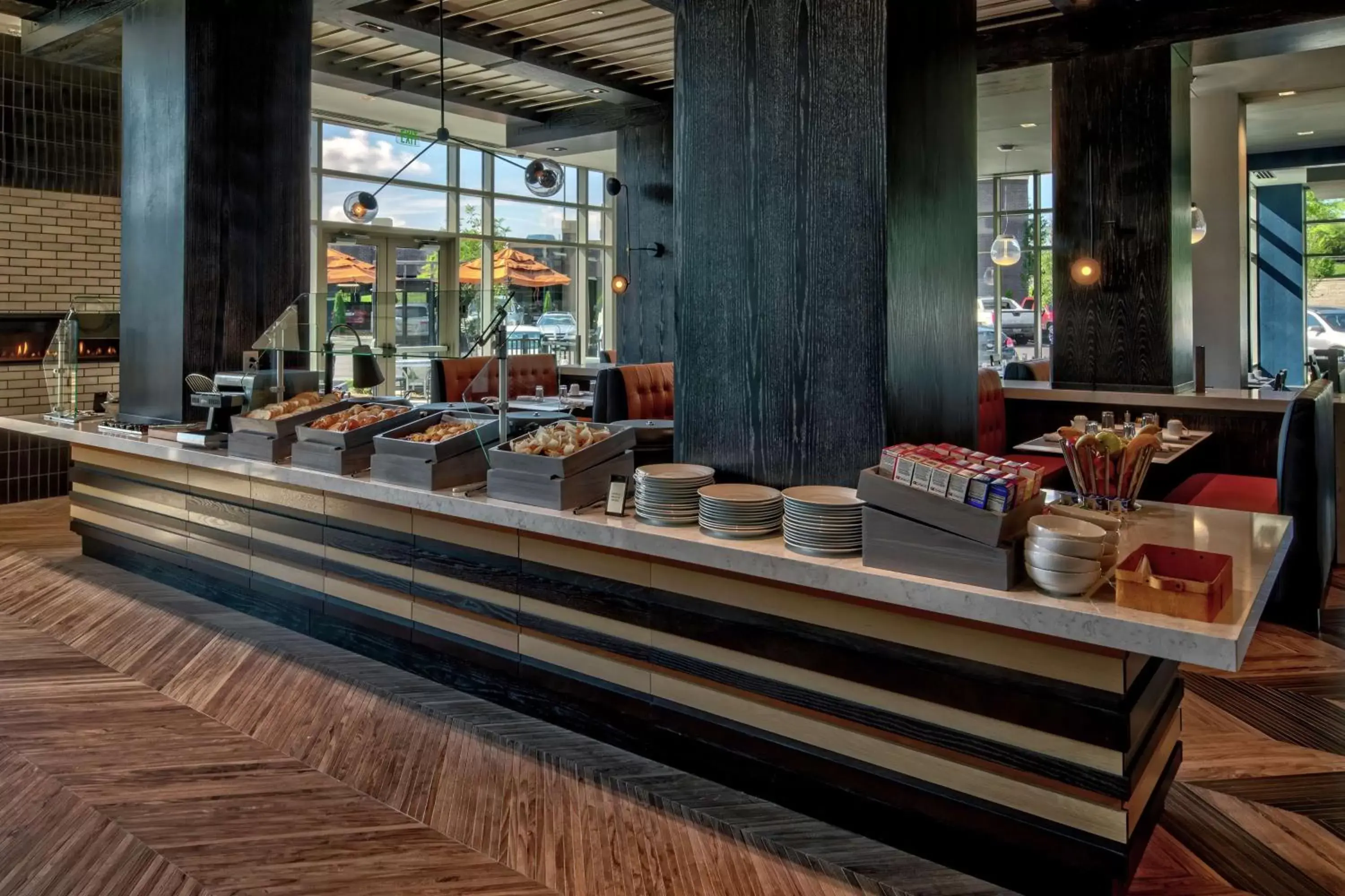 Dining area, Restaurant/Places to Eat in Hilton Franklin Cool Springs