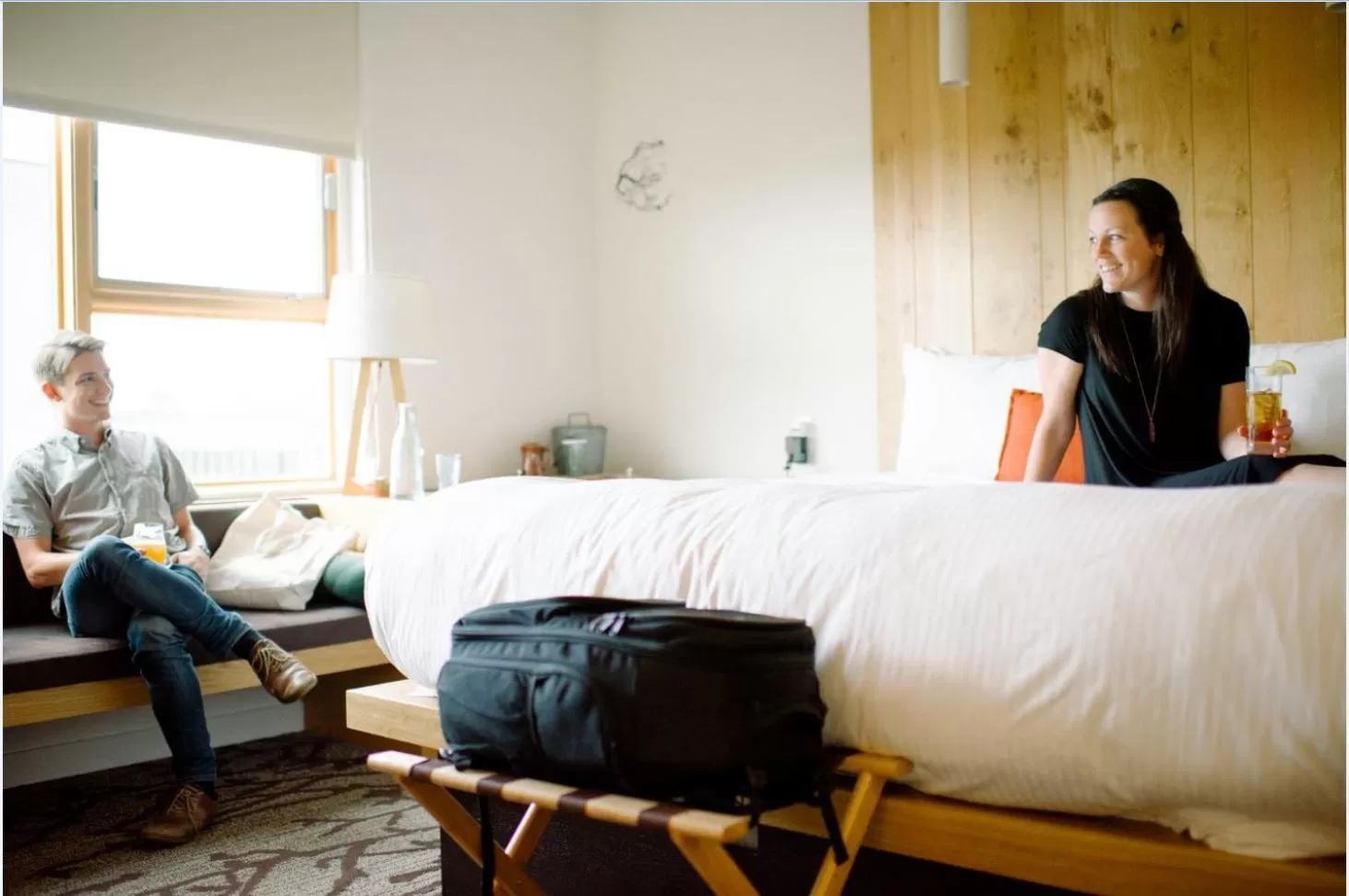 Bathroom, Bed in Hotel Vermont Burlington
