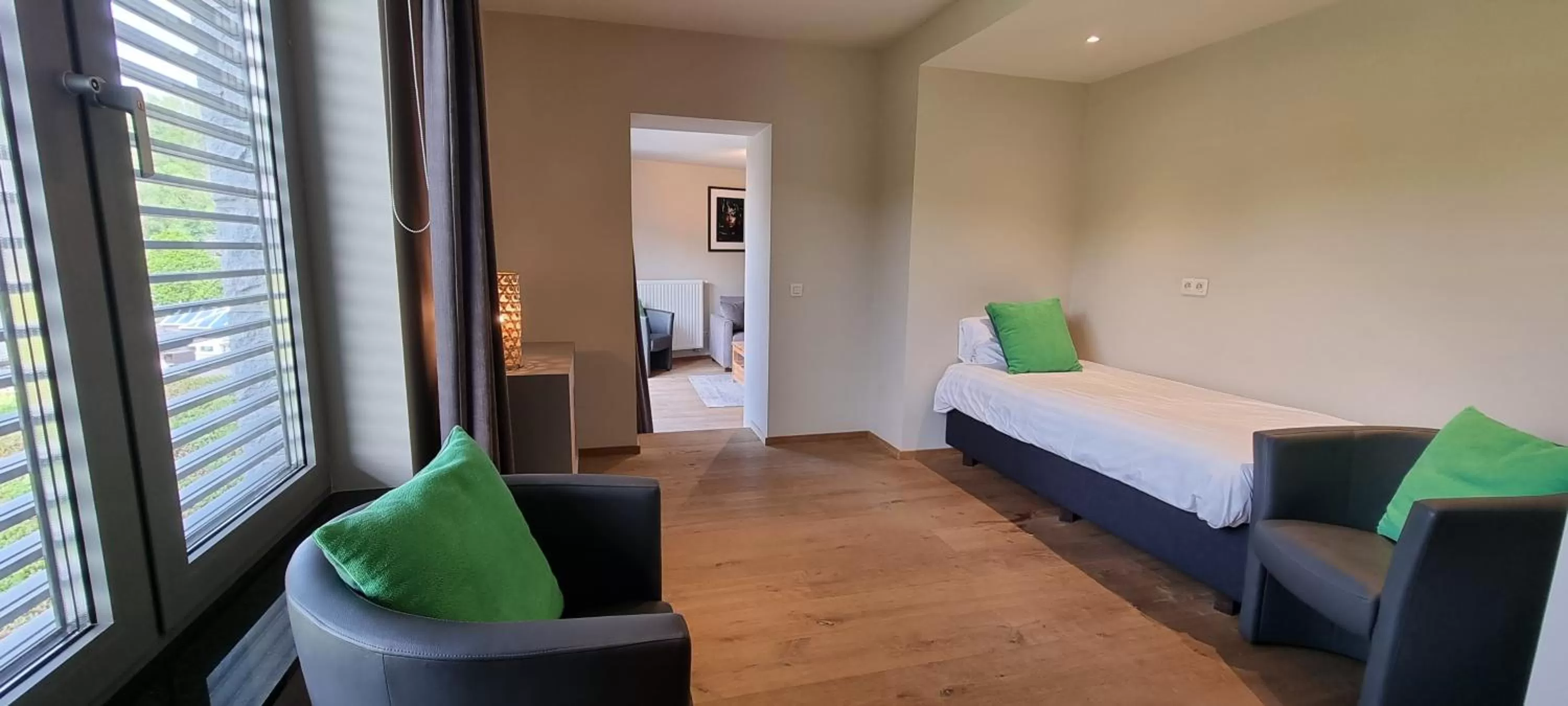 Bedroom, Seating Area in Hôtel WELLNESS EAU DE ROCHE Durbuy