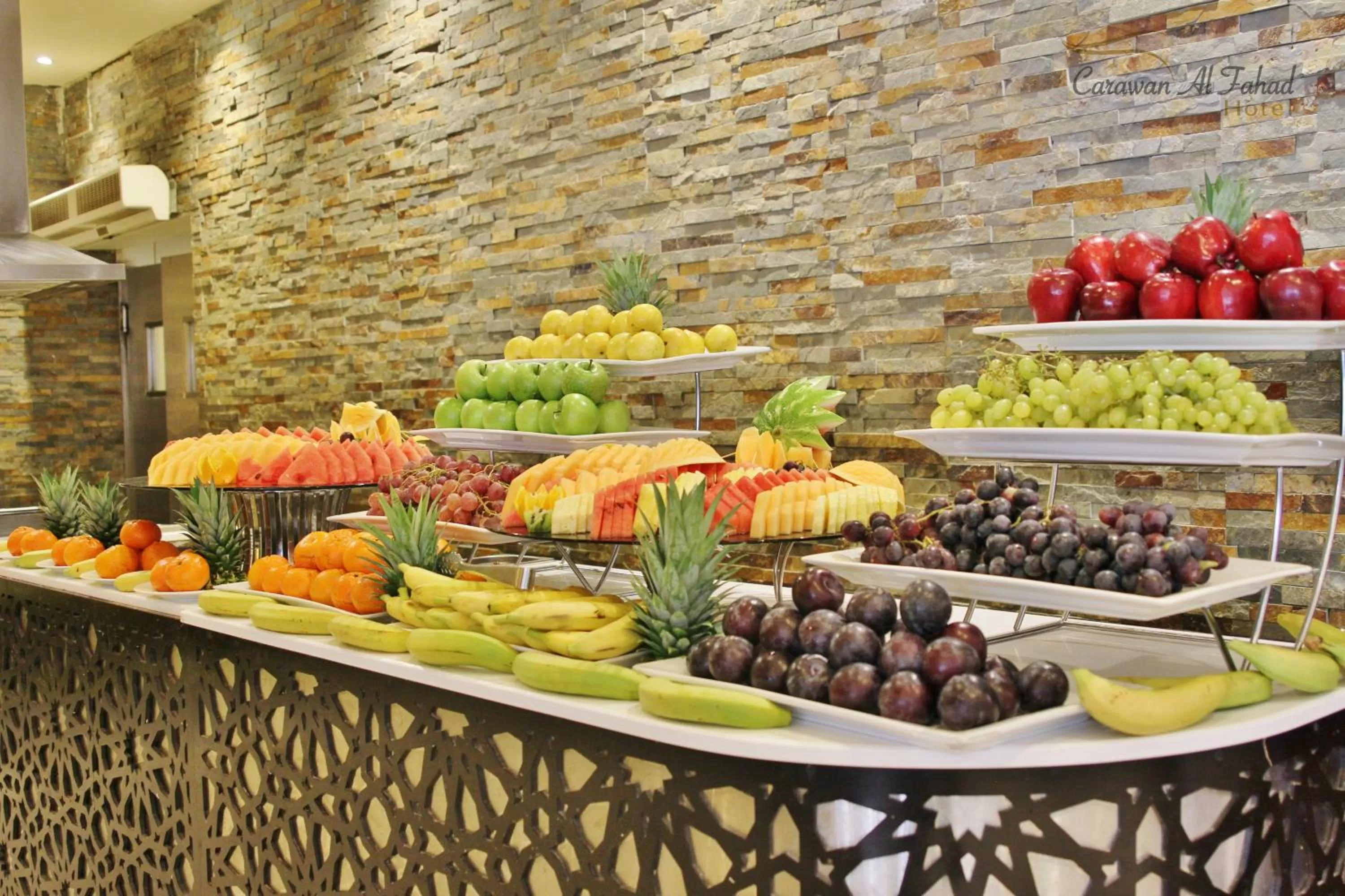 Food and drinks in Carawan Al Fahad Hotel