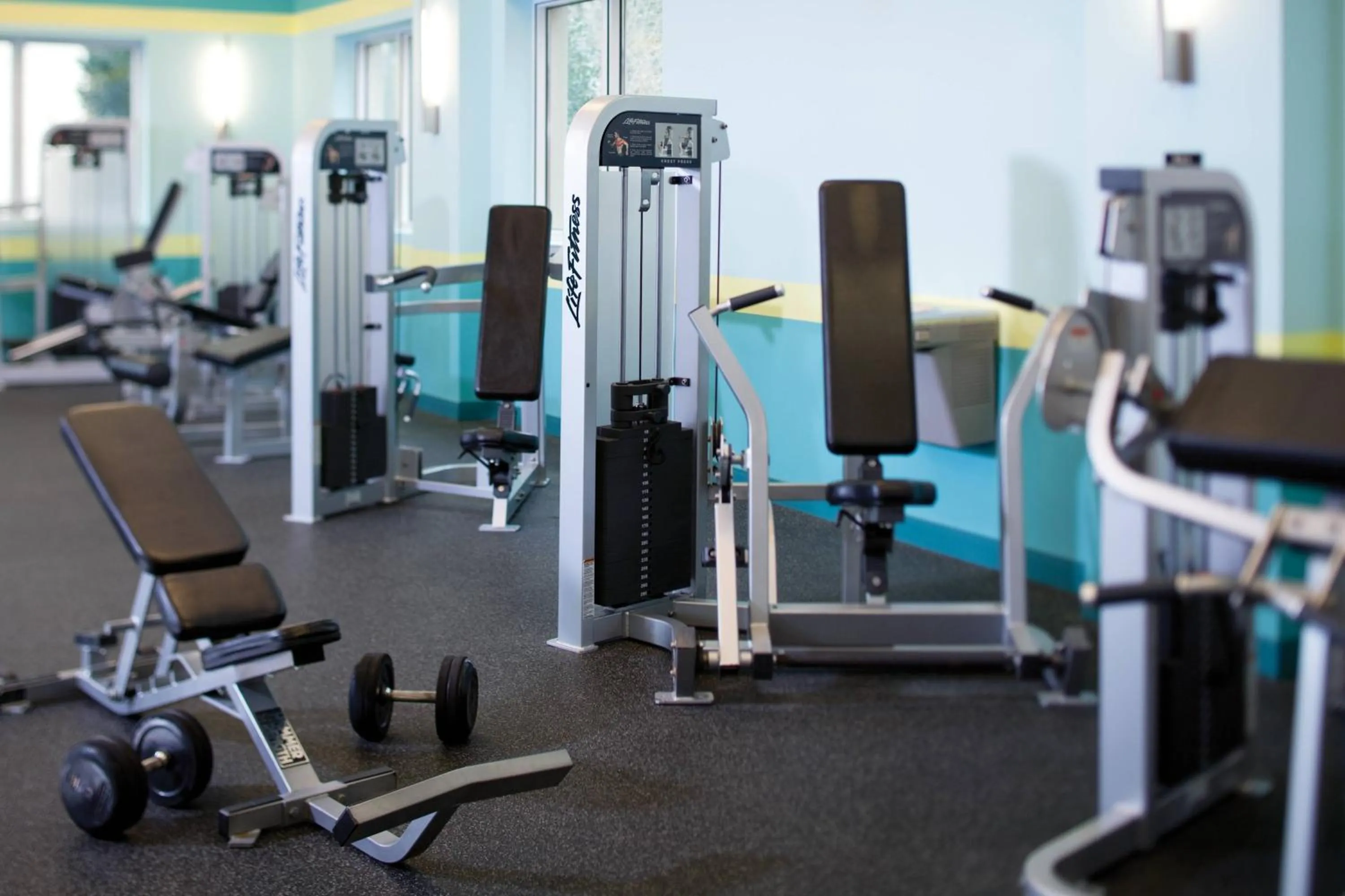 Fitness centre/facilities in Marriott's OceanWatch Villas at Grande Dunes