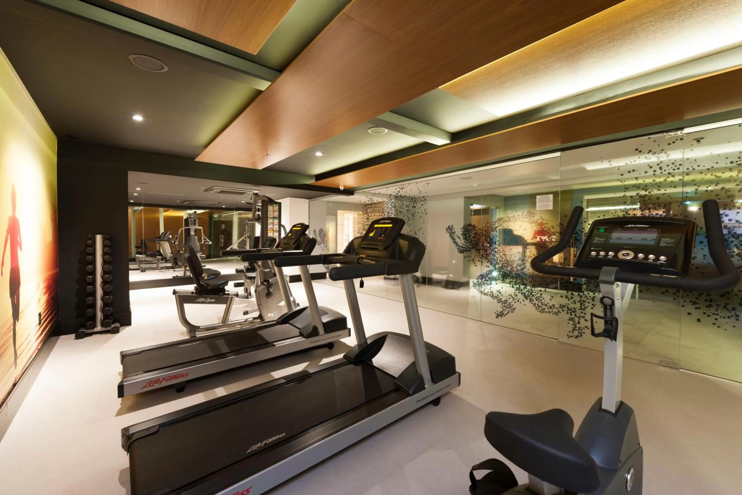 Fitness centre/facilities in Novotel Itajai