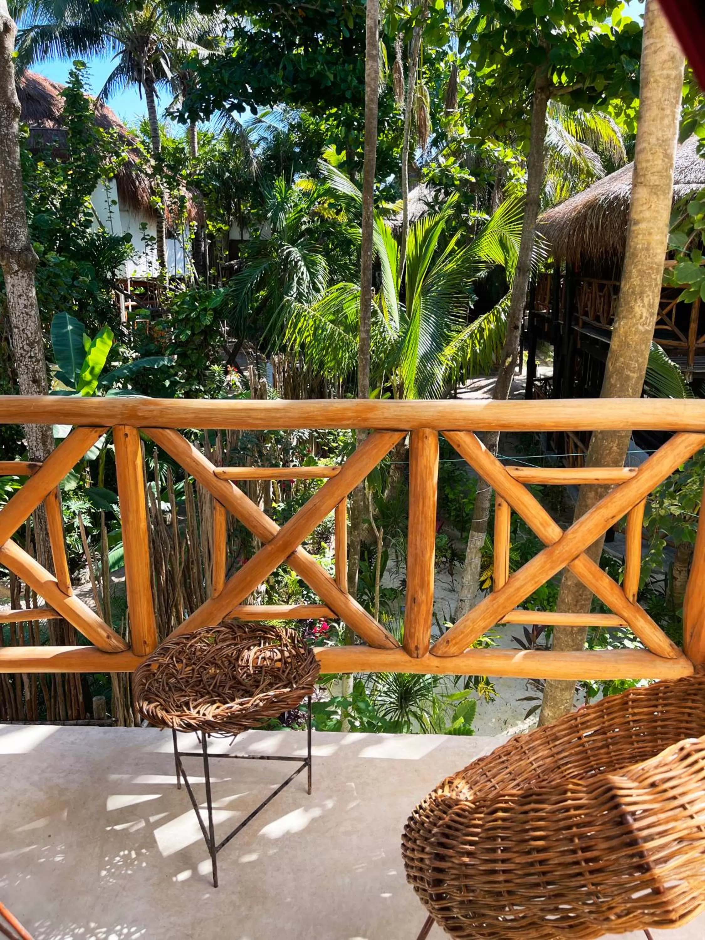 Garden view in Sivana Tulum