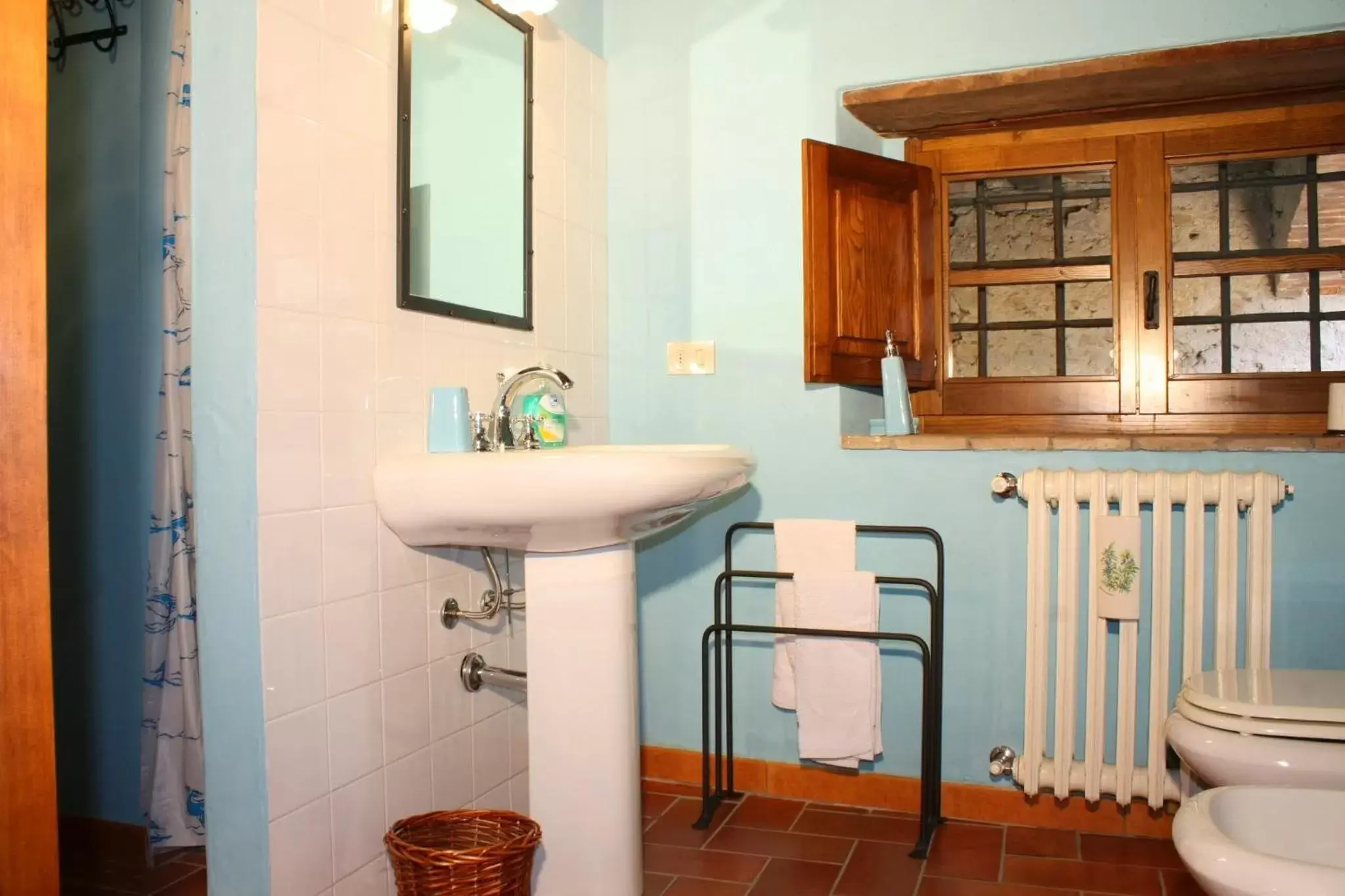 Bathroom in Villa La Nussa