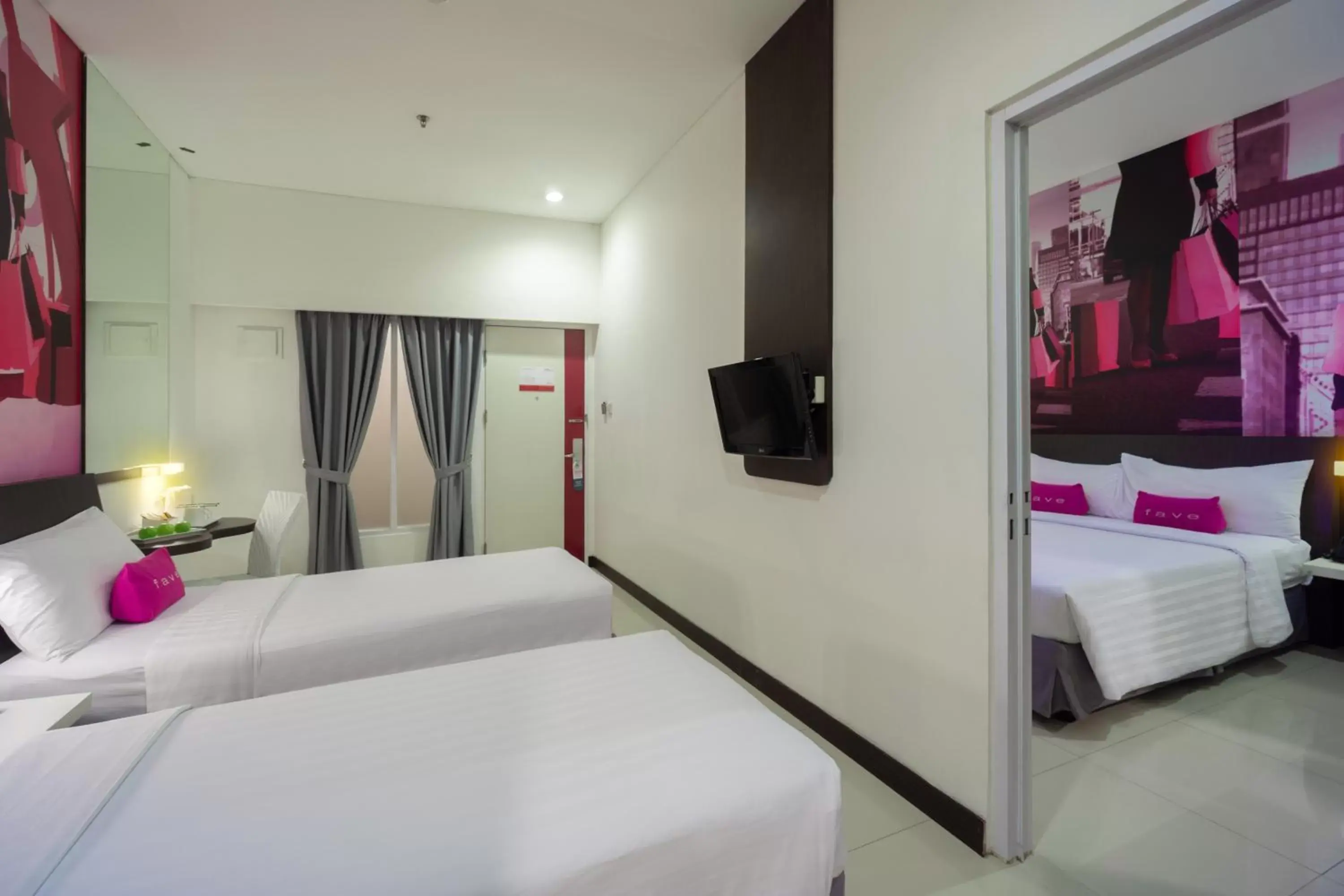 Bedroom, Bed in favehotel Pluit Junction Bedroom, Bed in favehotel Pluit Junction