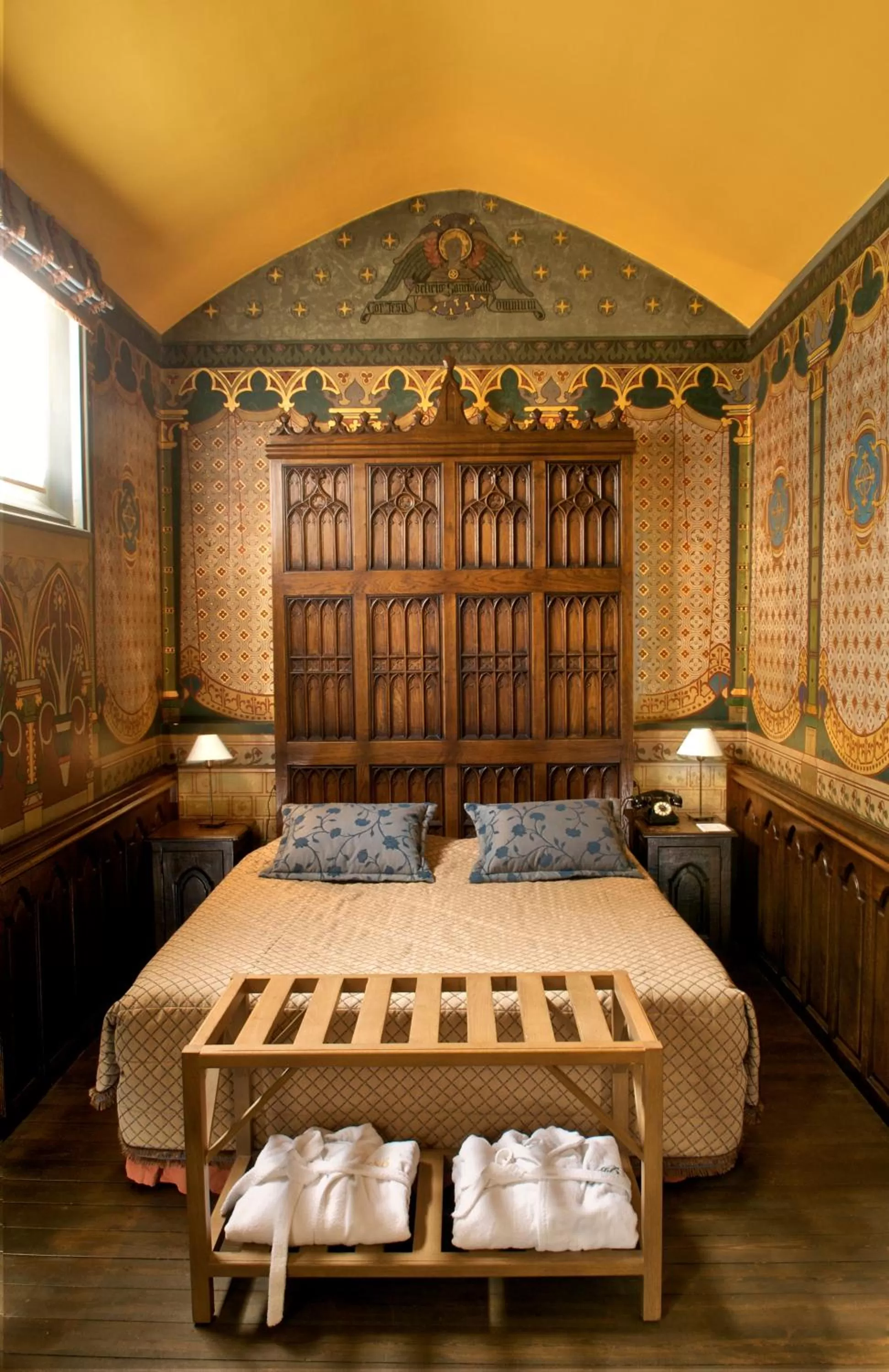 Bed in Hotel Jan Brito